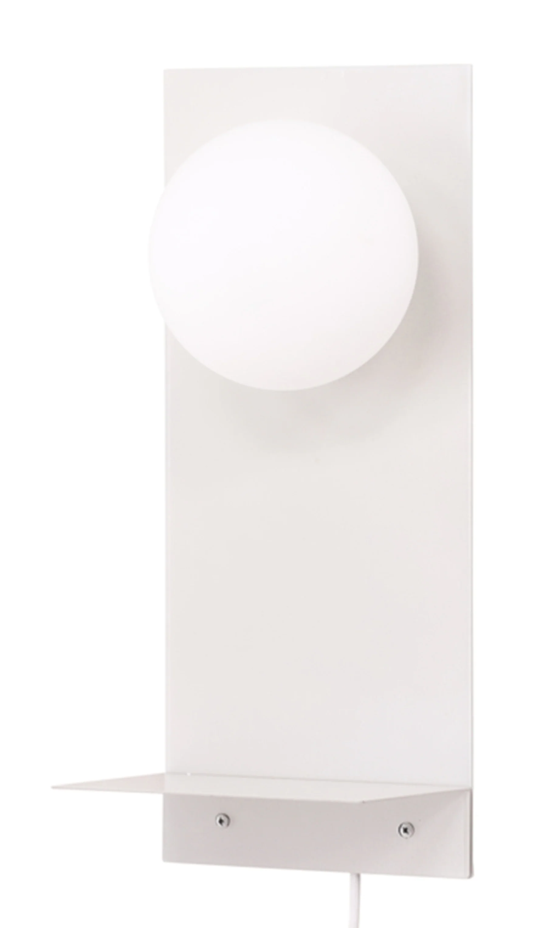 Lampa ścienna Troyes 45 cm kremowa