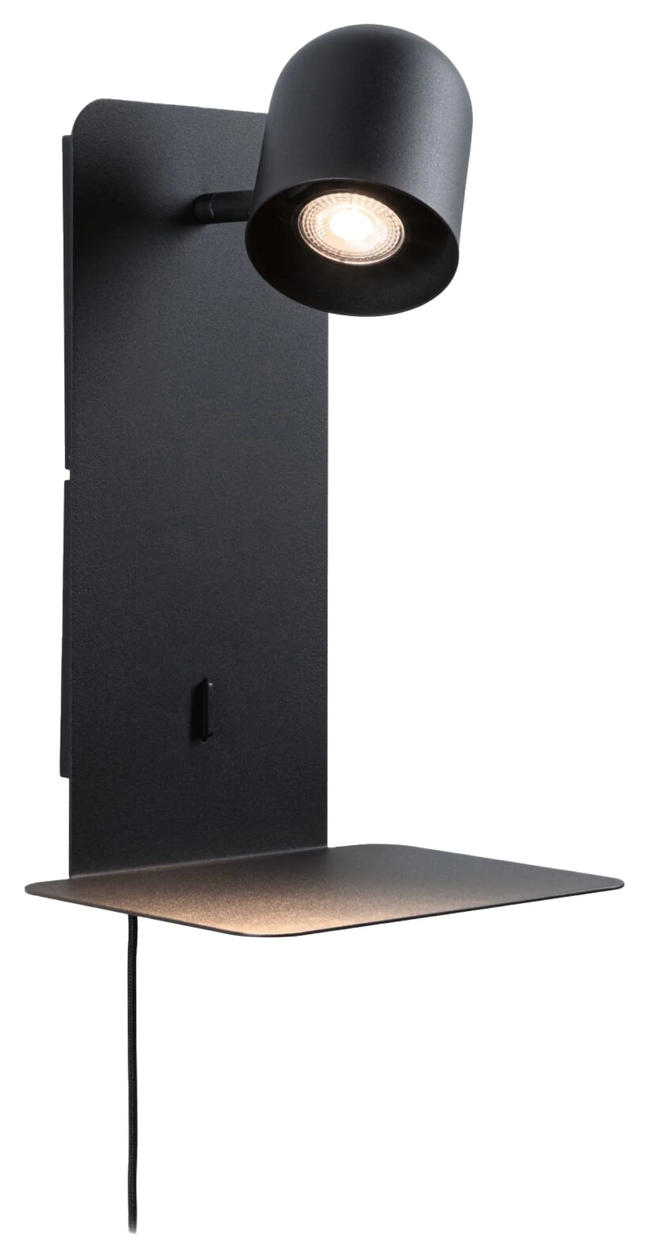 Lampa ścienna ze stolikiem Malena czarna - Image 3