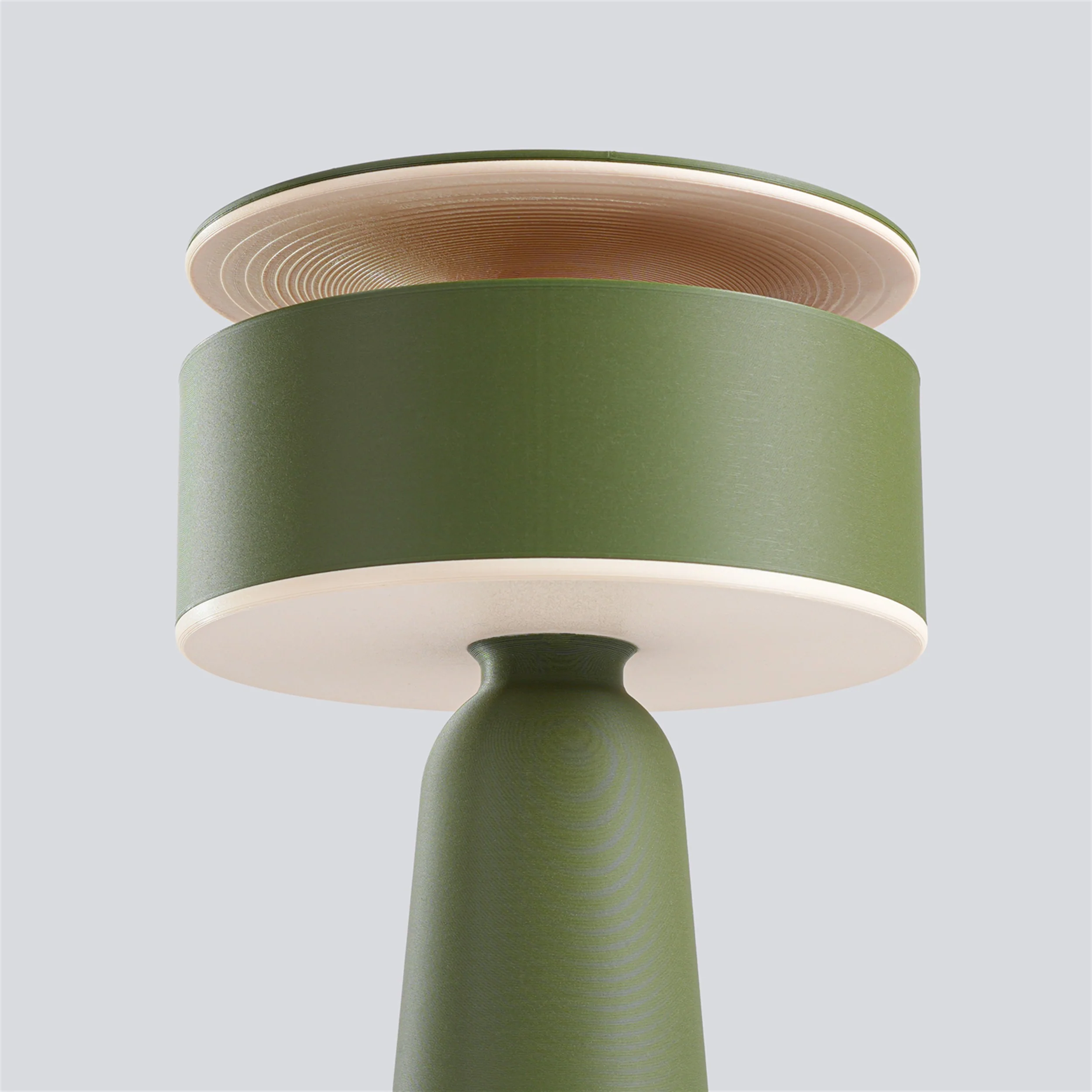 Lampa stołowa Axo zielona oliwka - Image 5