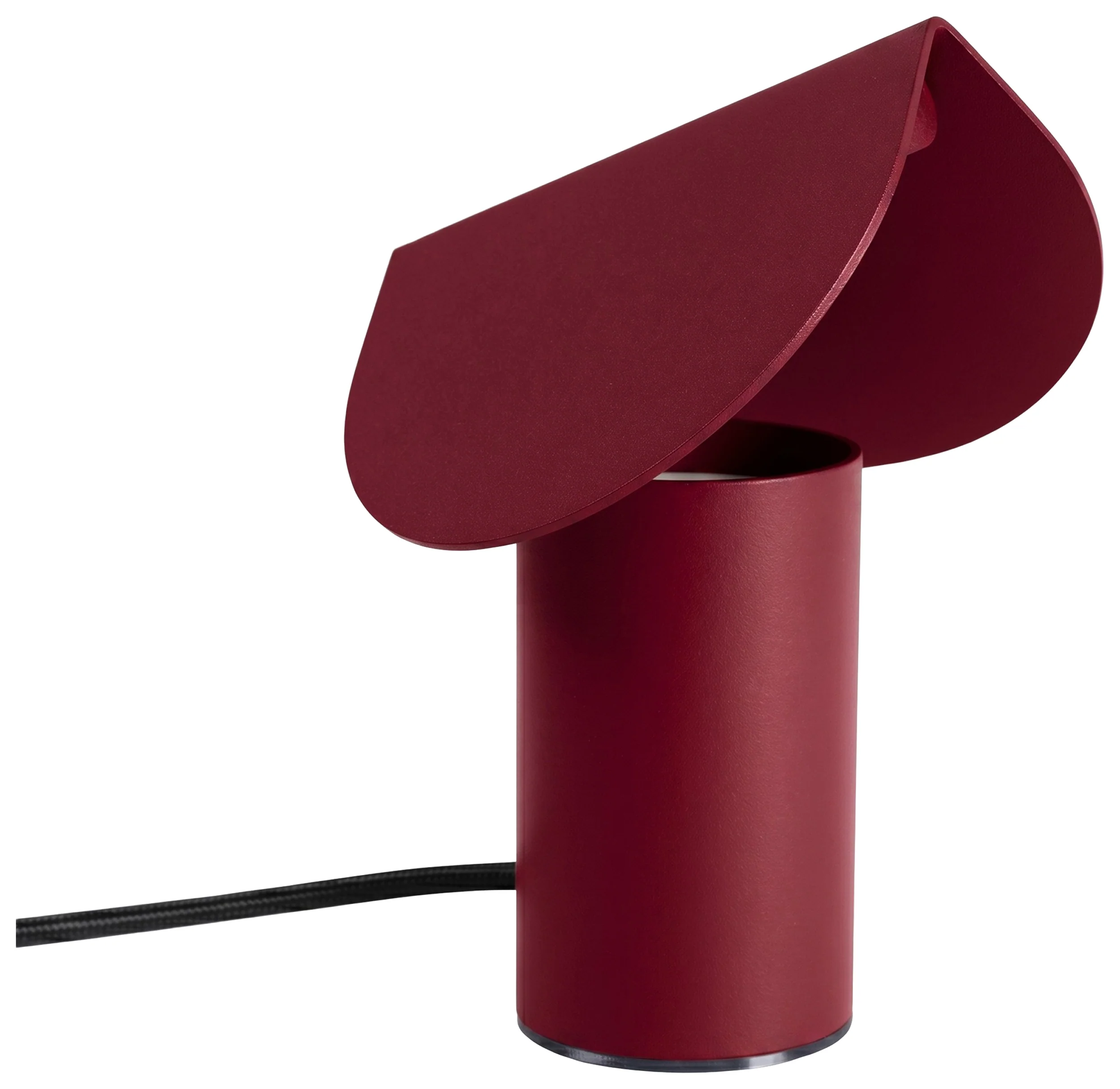 Lampa stołowa Biscuit LED burgund
