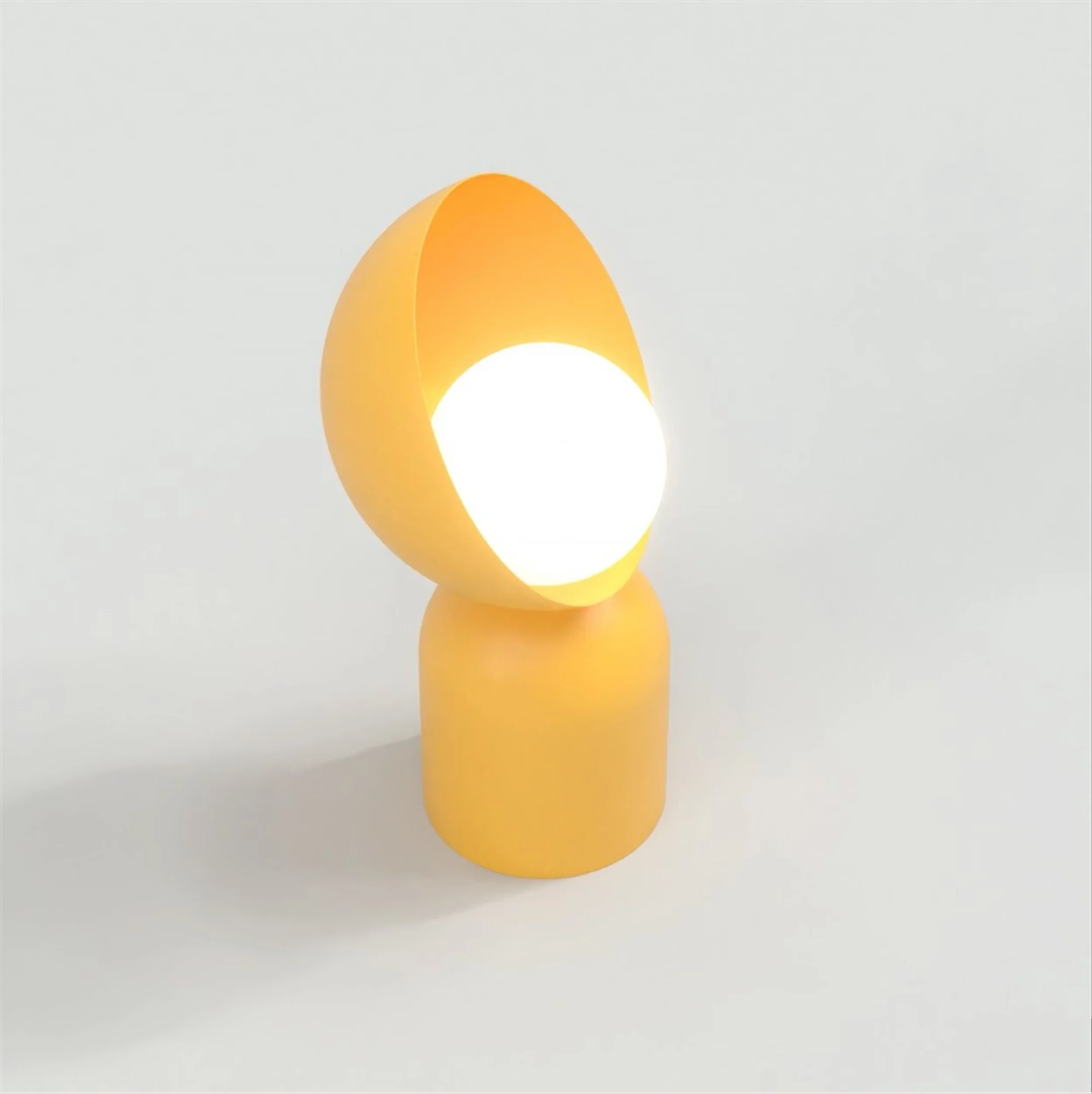 Lampa stołowa Boto 31 cm pomarańczowa - Image 3