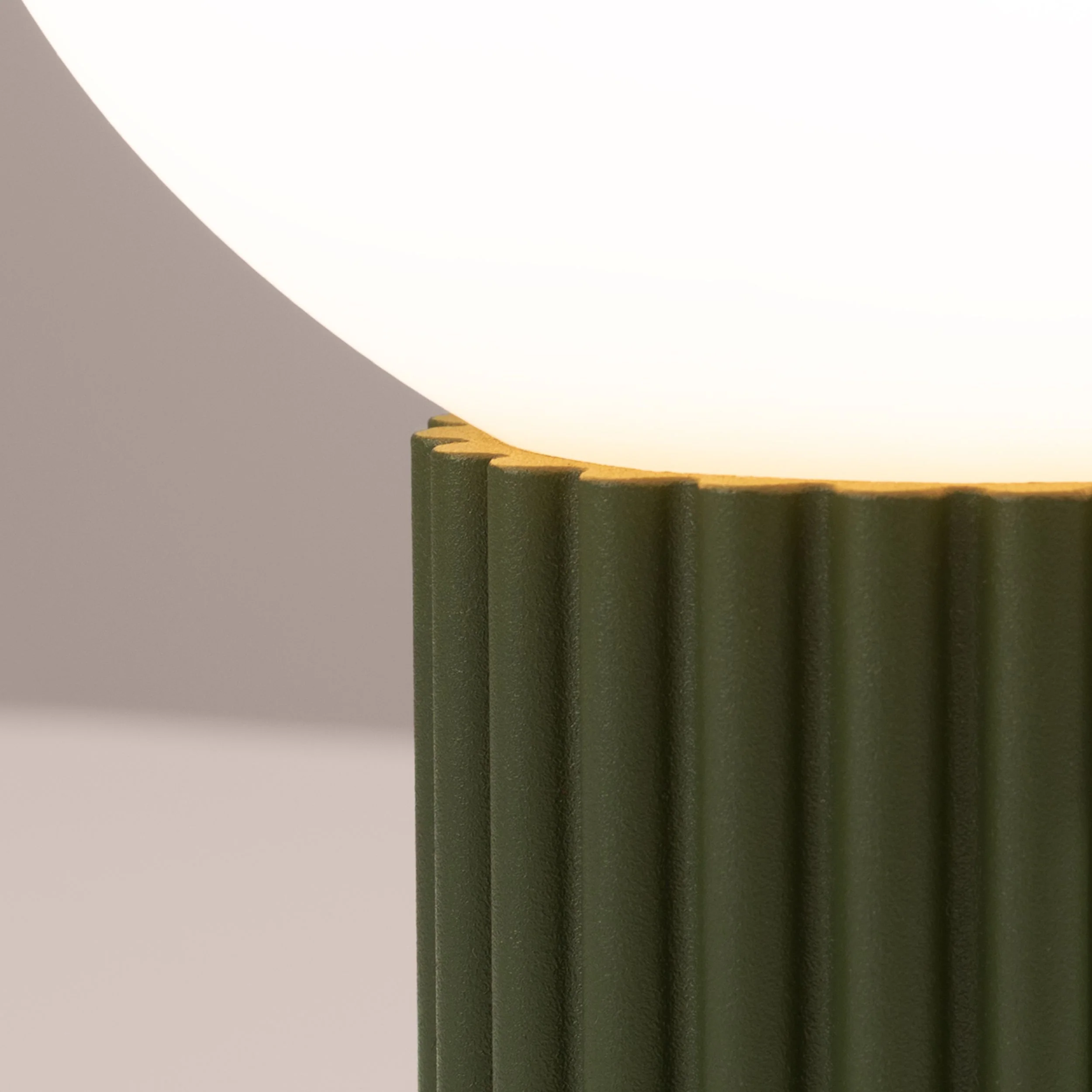 Lampa stołowa Halo zielona oliwka - Image 10