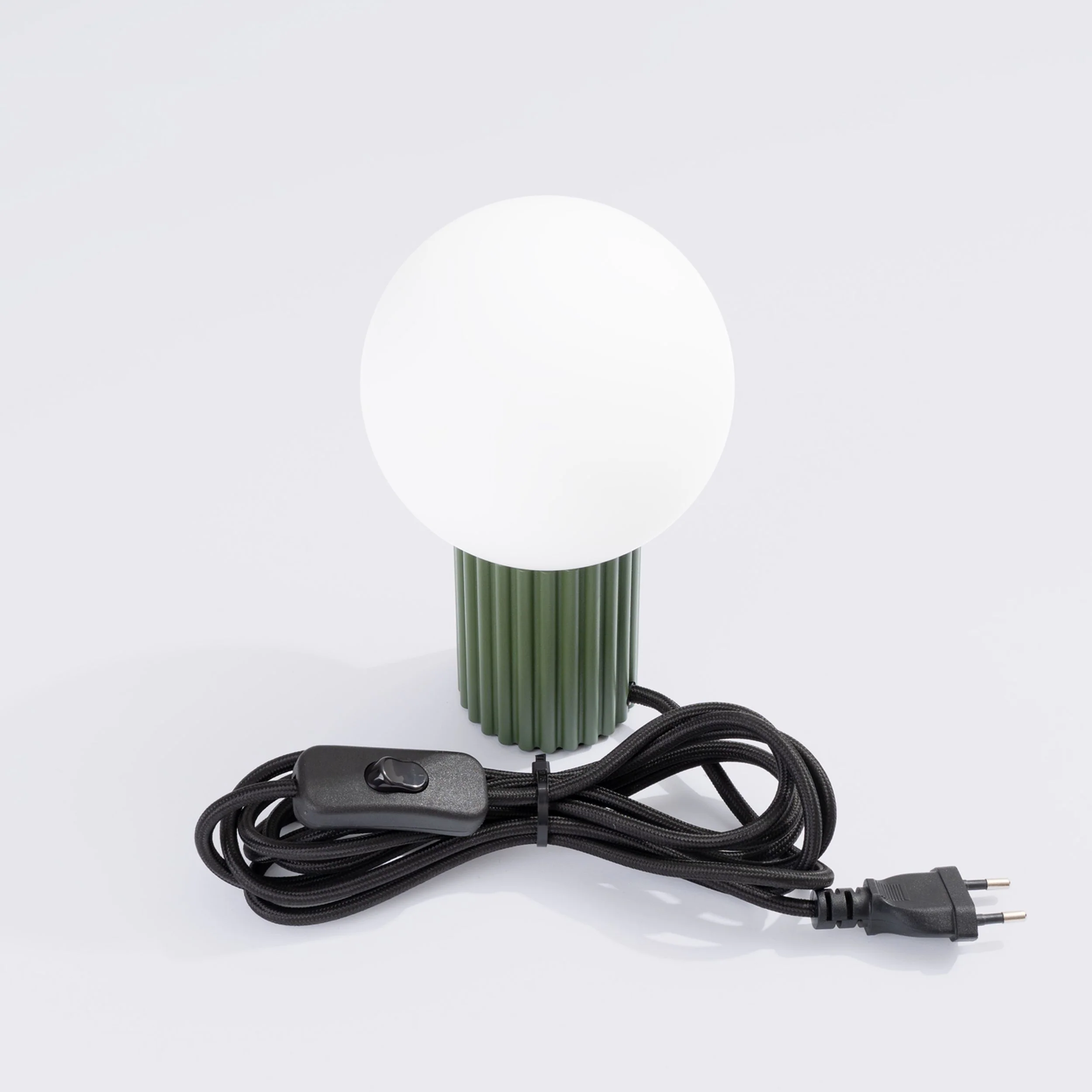 Lampa stołowa Halo zielona oliwka - Image 9