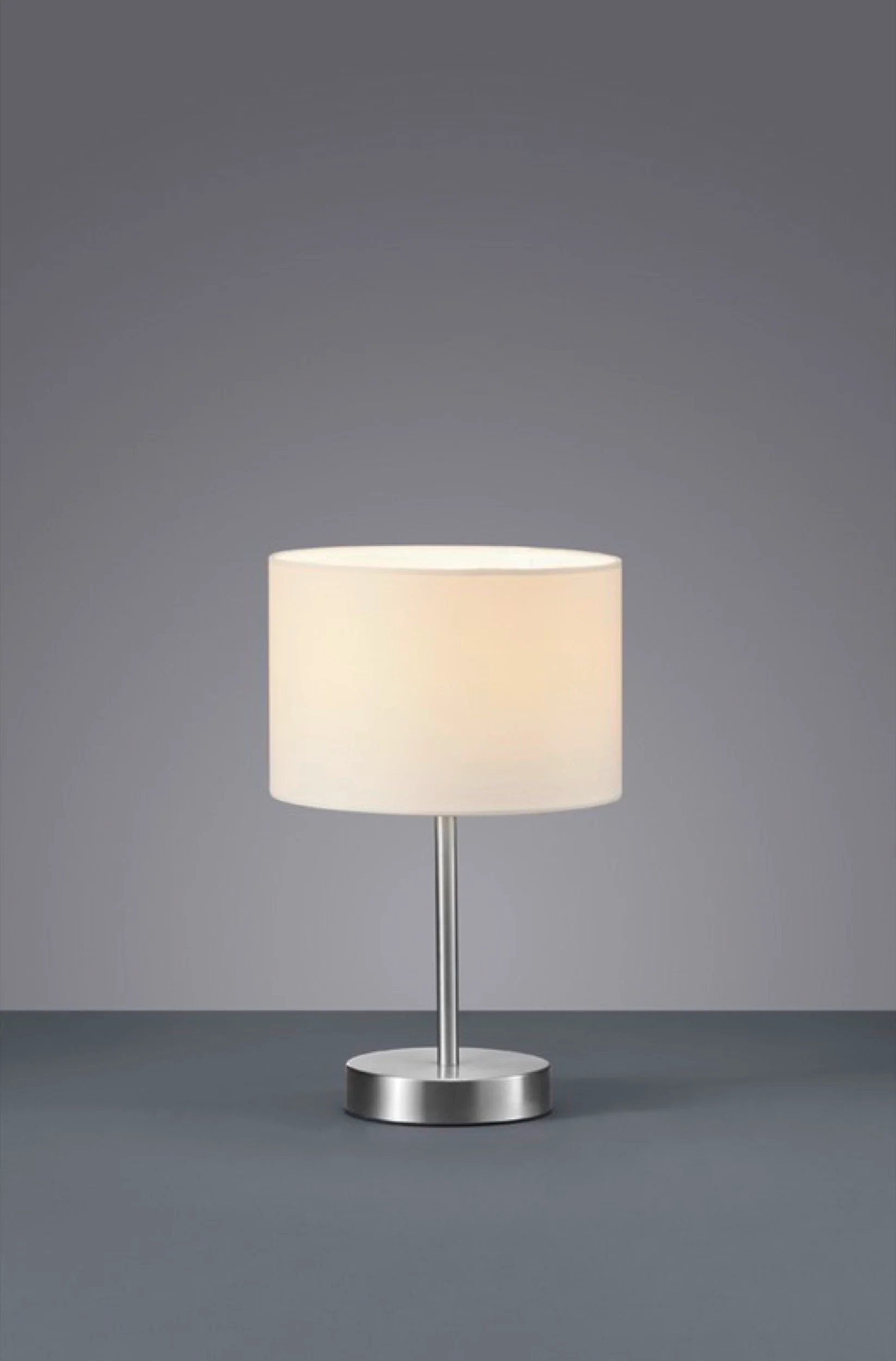 Lampa stołowa Hotel 32 cm biało-srebrna - Image 2