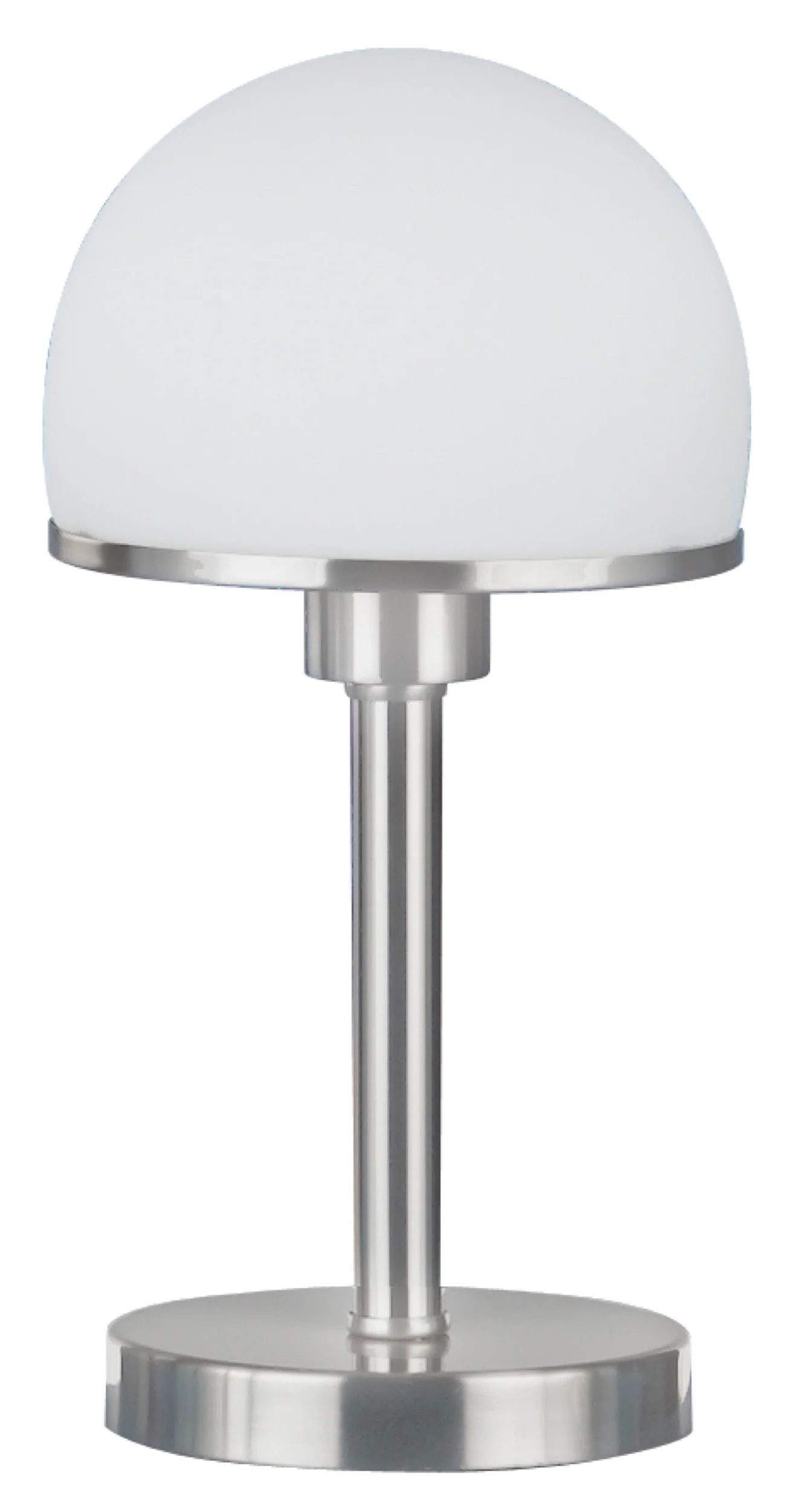 Lampa stołowa Joost biało-srebrna