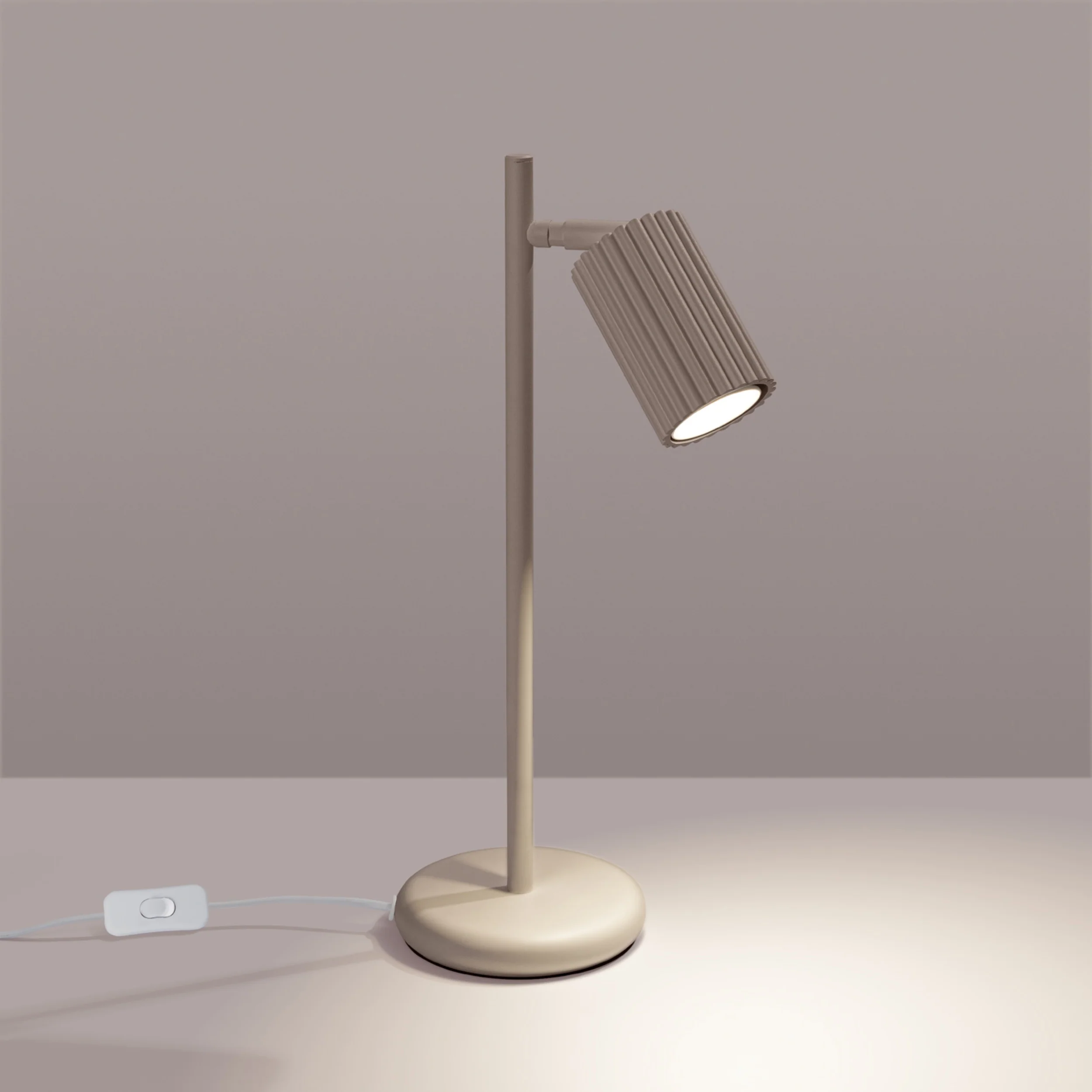Lampa stołowa Karbon taupe - Image 5