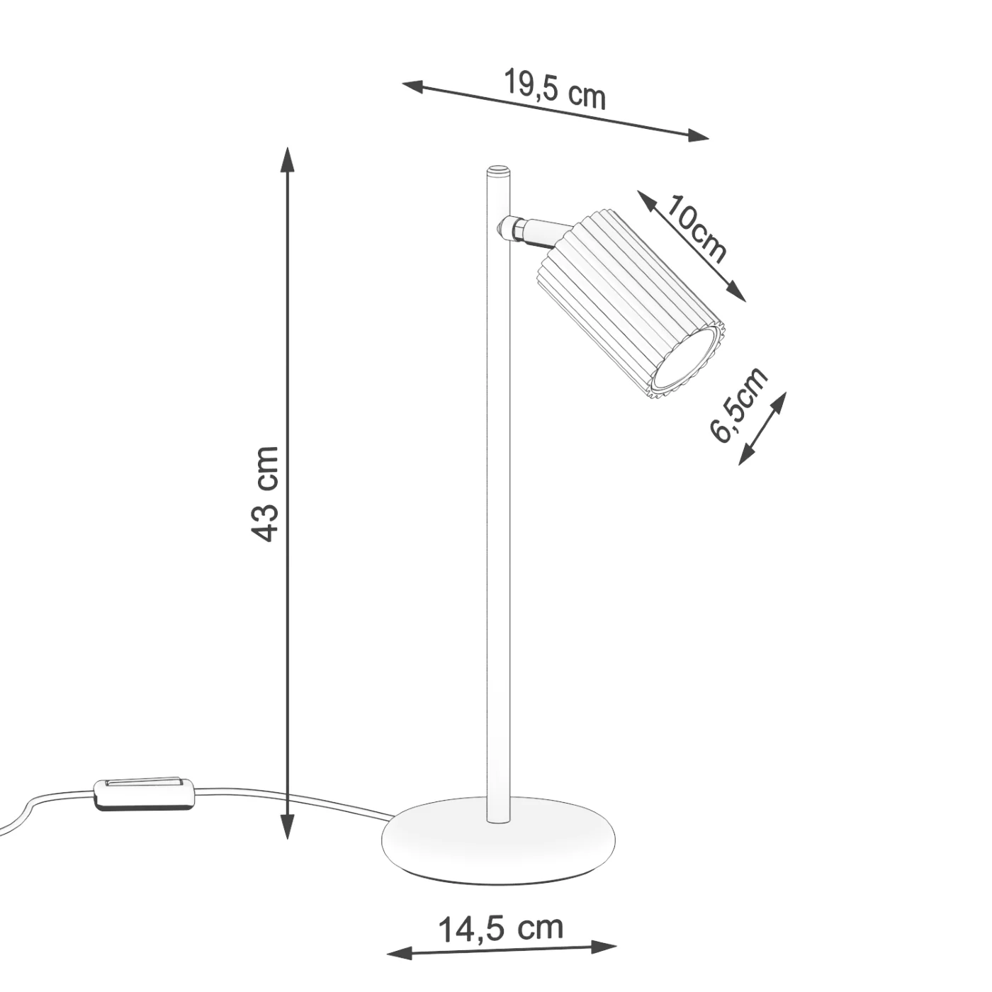 Lampa stołowa Karbon zielona - Image 10