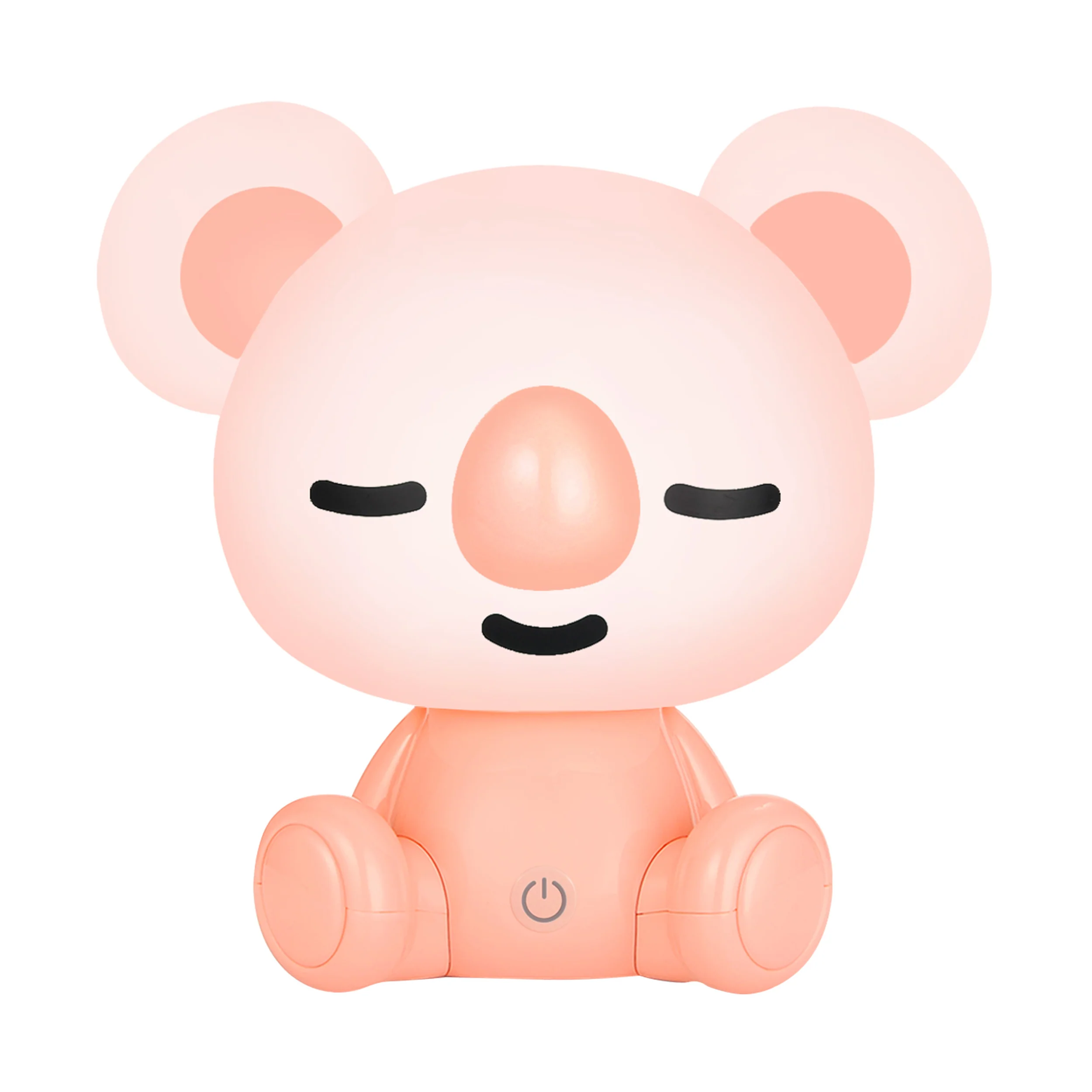 Lampa stołowa Koala różowa