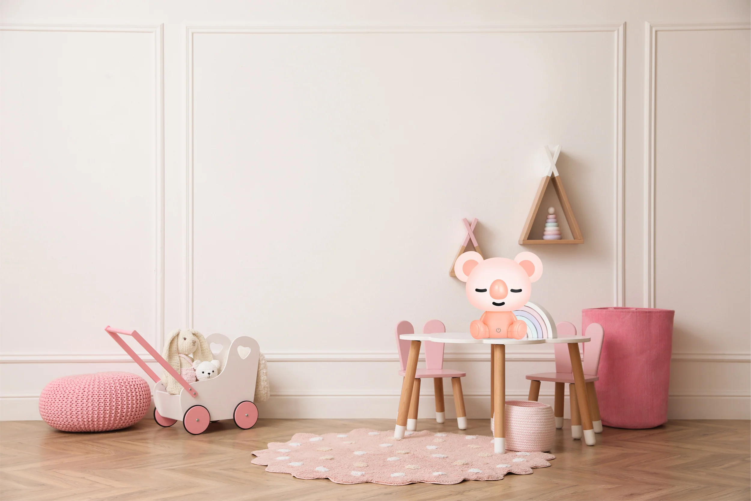 Lampa stołowa Koala różowa - Image 5