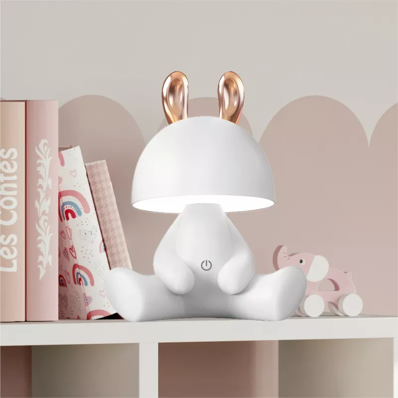 Lampa stołowa Króliczek biała - Image 2