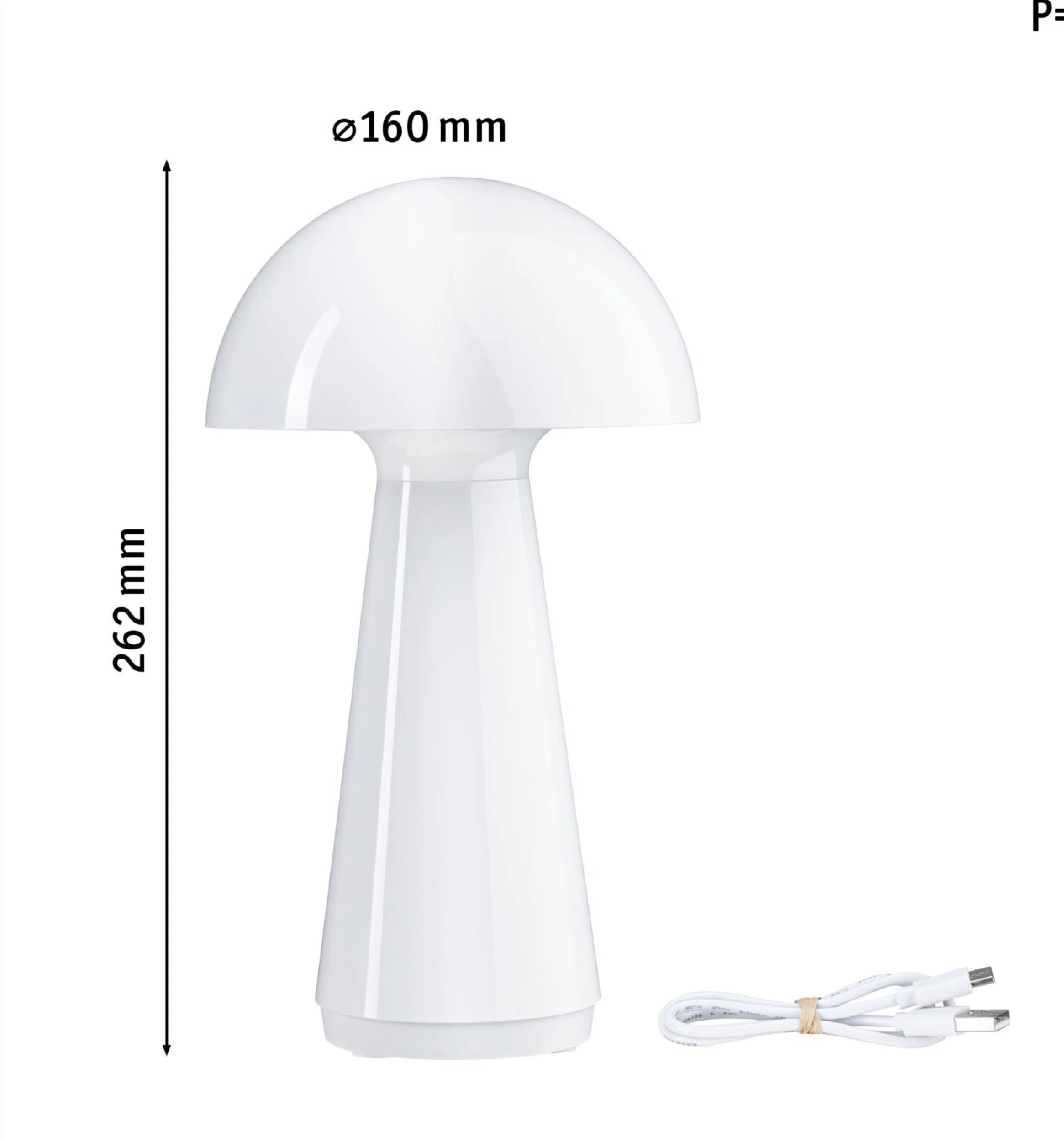 Lampa stołowa Onzo LED biały połysk - Image 15