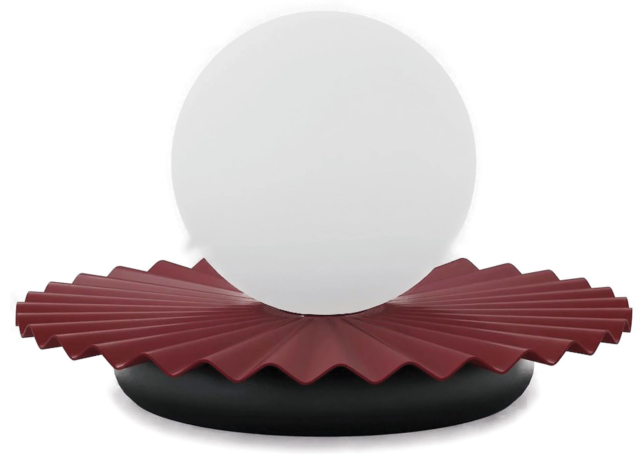 Lampa stołowa Umbra czerń/burgund