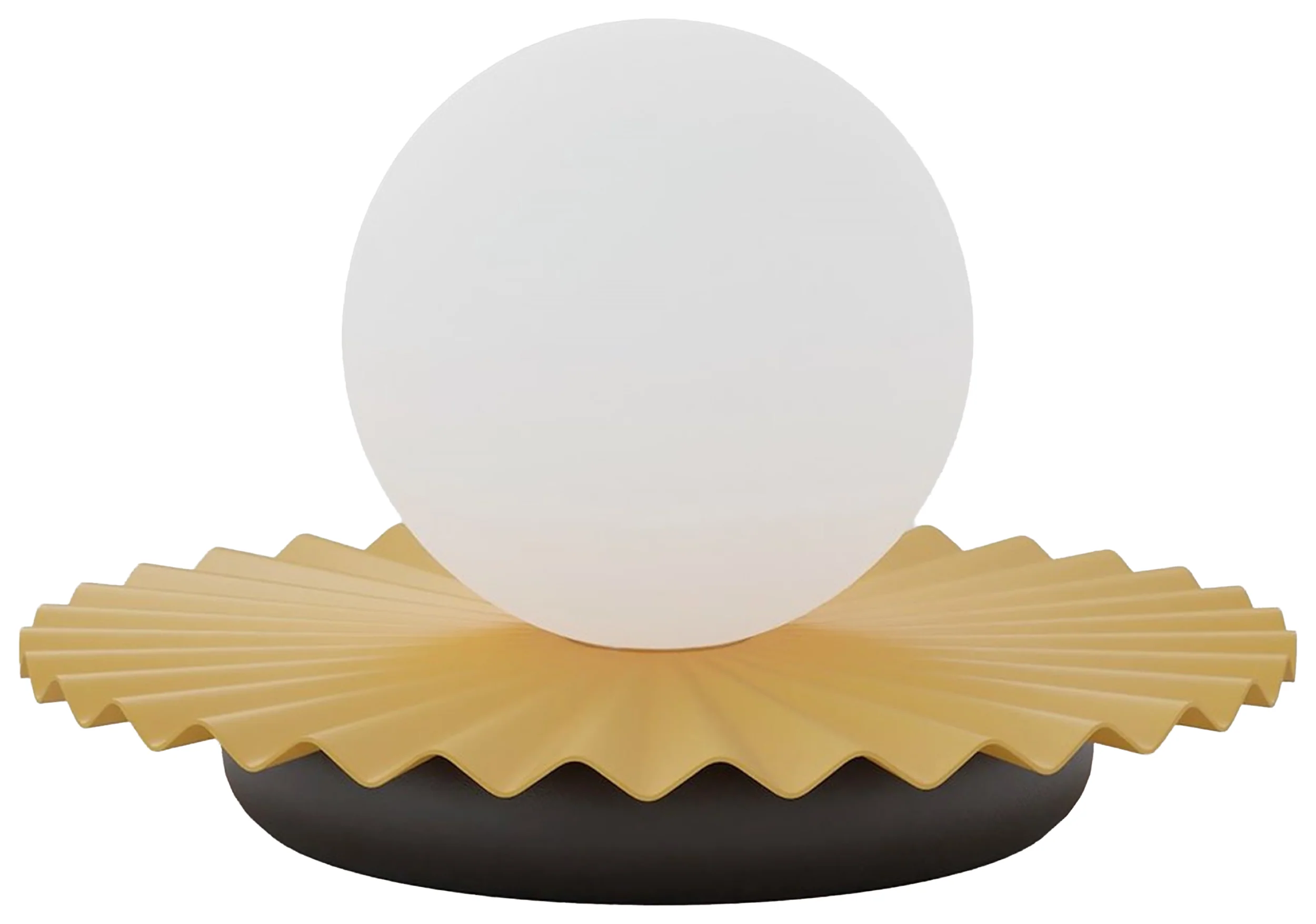 Lampa stołowa Umbra czerń/pomarańcz