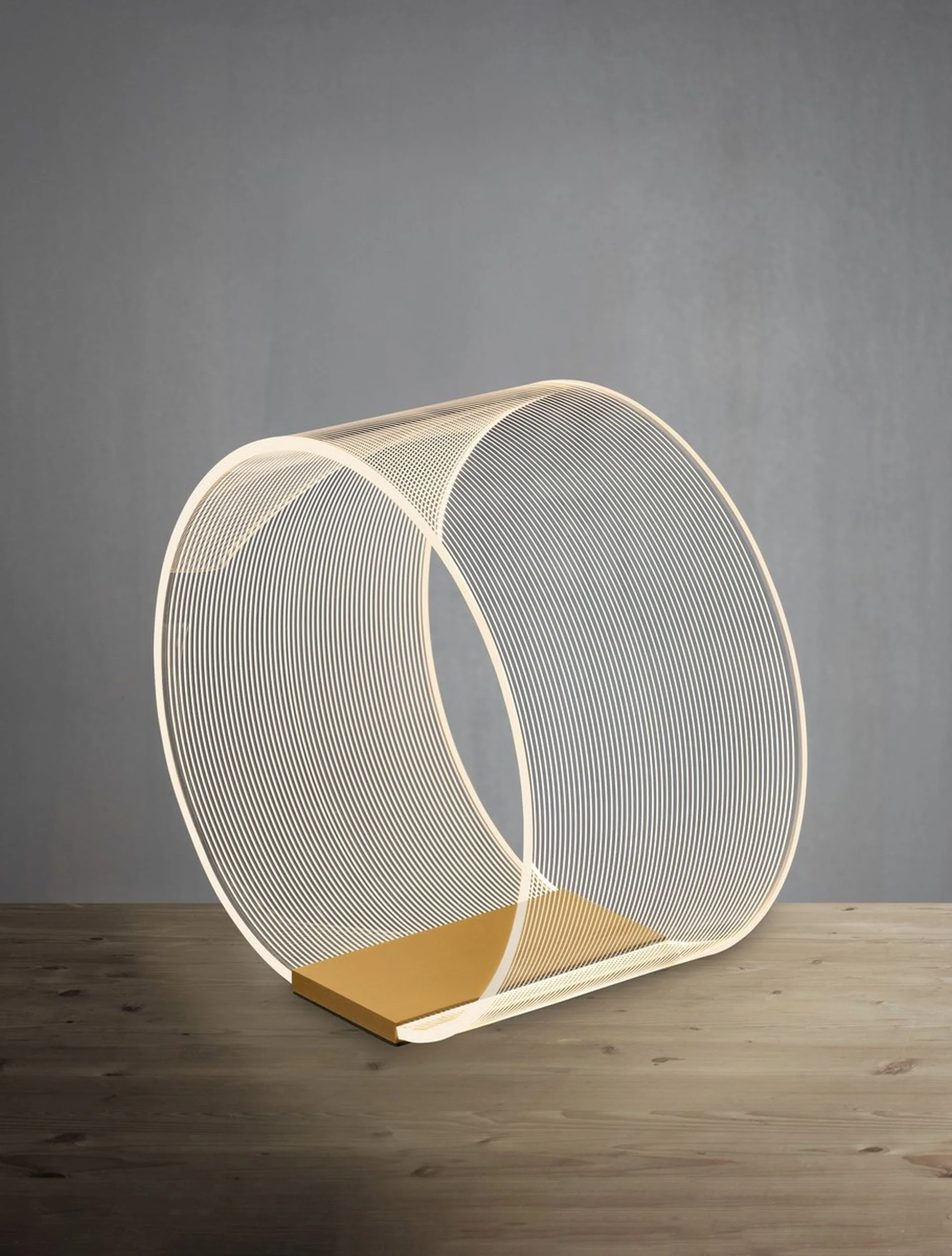 Lampa stołowa Volicate LED złota - Image 3