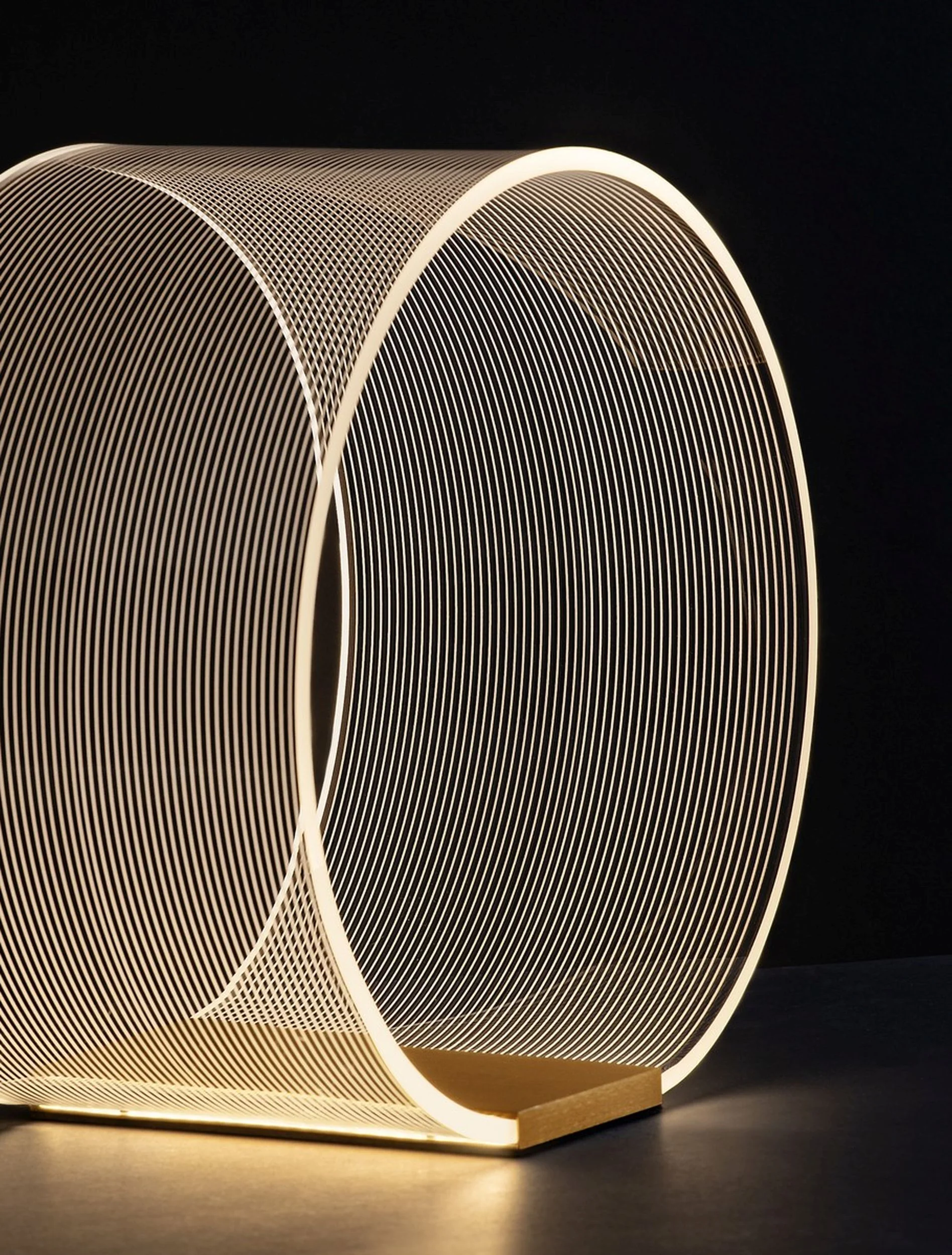Lampa stołowa Volicate LED złota - Image 5