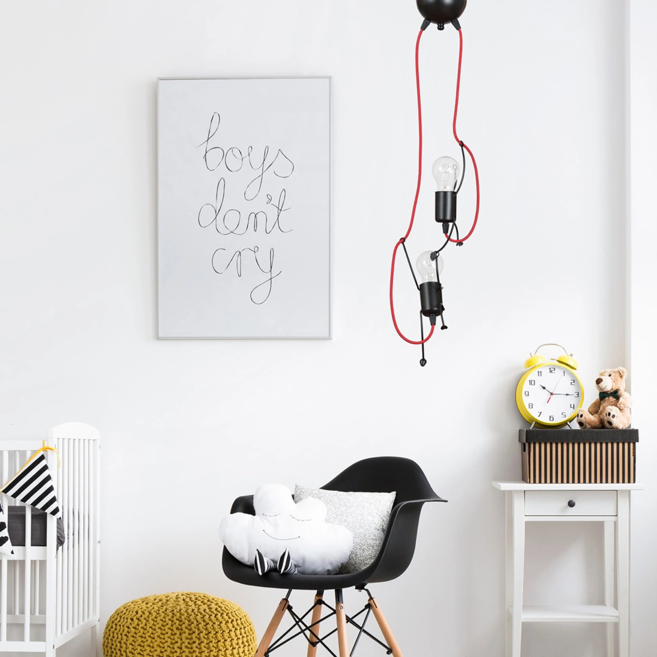 Lampa sufitowa Bobi x2 czarna - Image 2