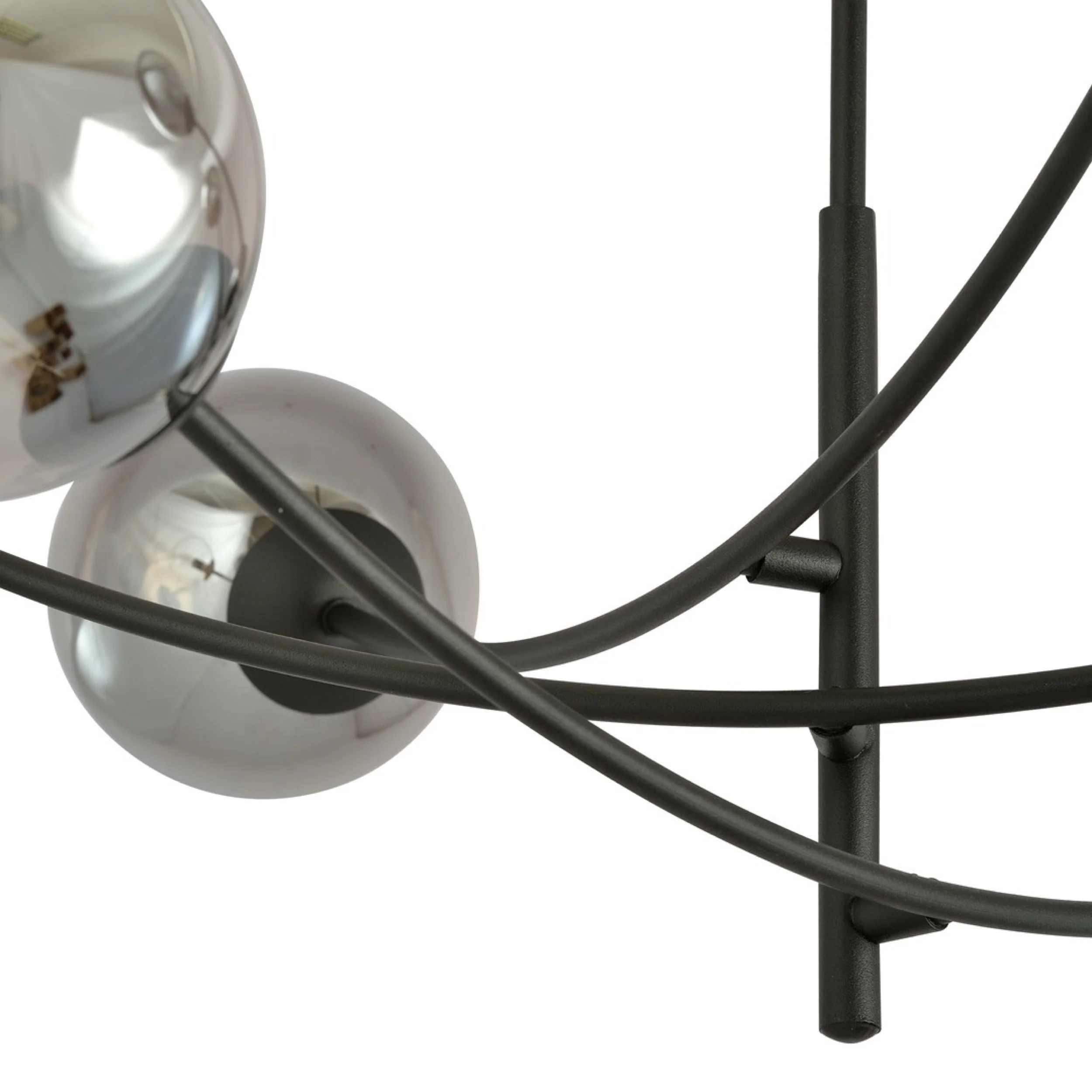 Lampa sufitowa Hunter x4 czarno-szara - Image 5