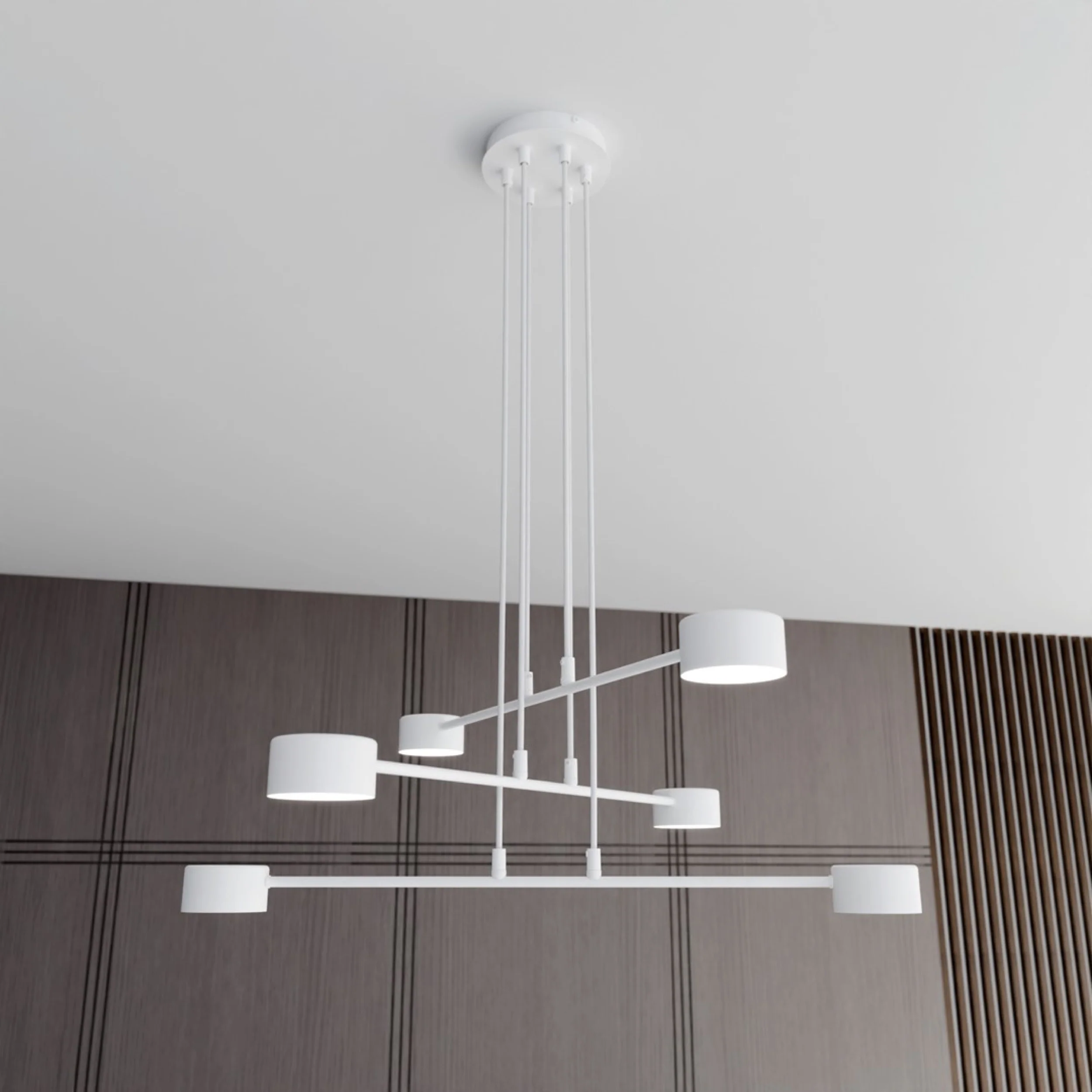 Lampa sufitowa Modus x6 biała - Image 3
