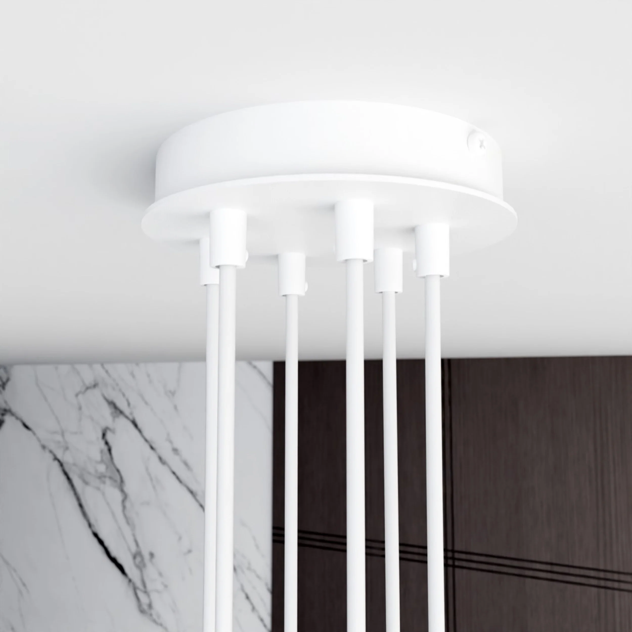 Lampa sufitowa Modus x6 biała - Image 6
