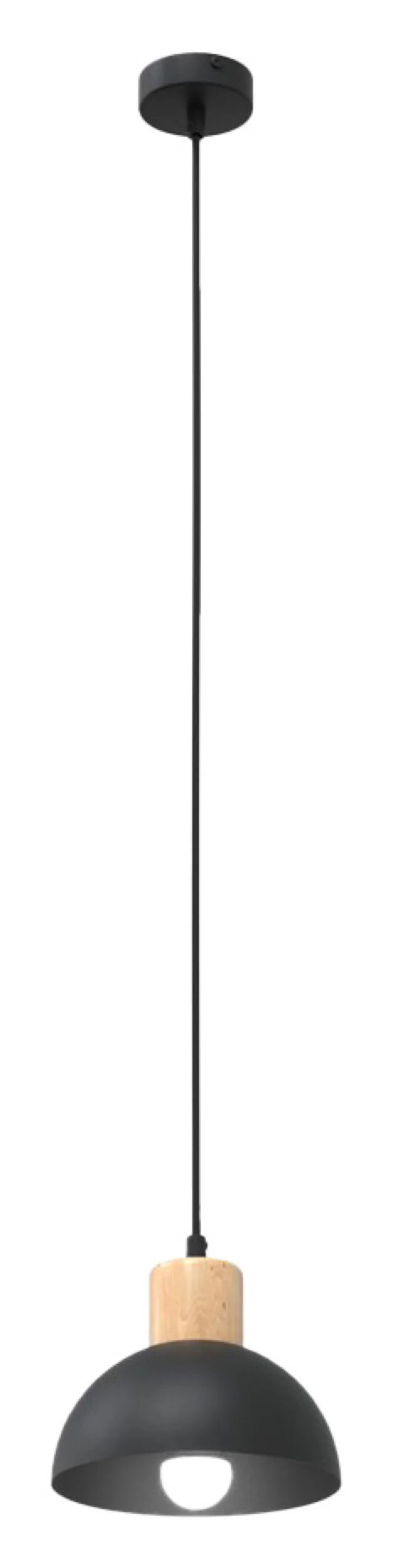 Lampa sufitowa Seco czarna