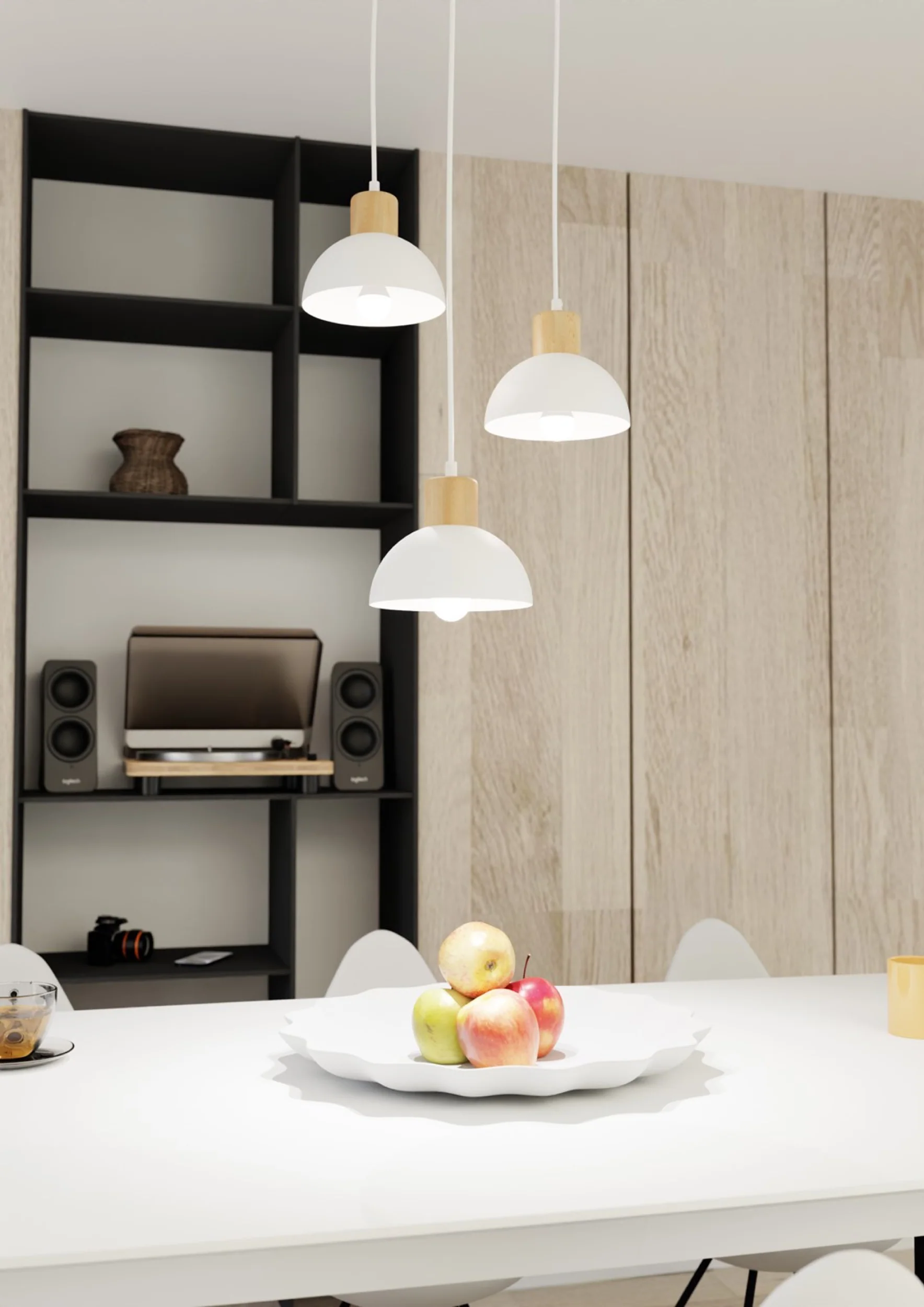 Lampa sufitowa Seco II x3 biała - Image 4