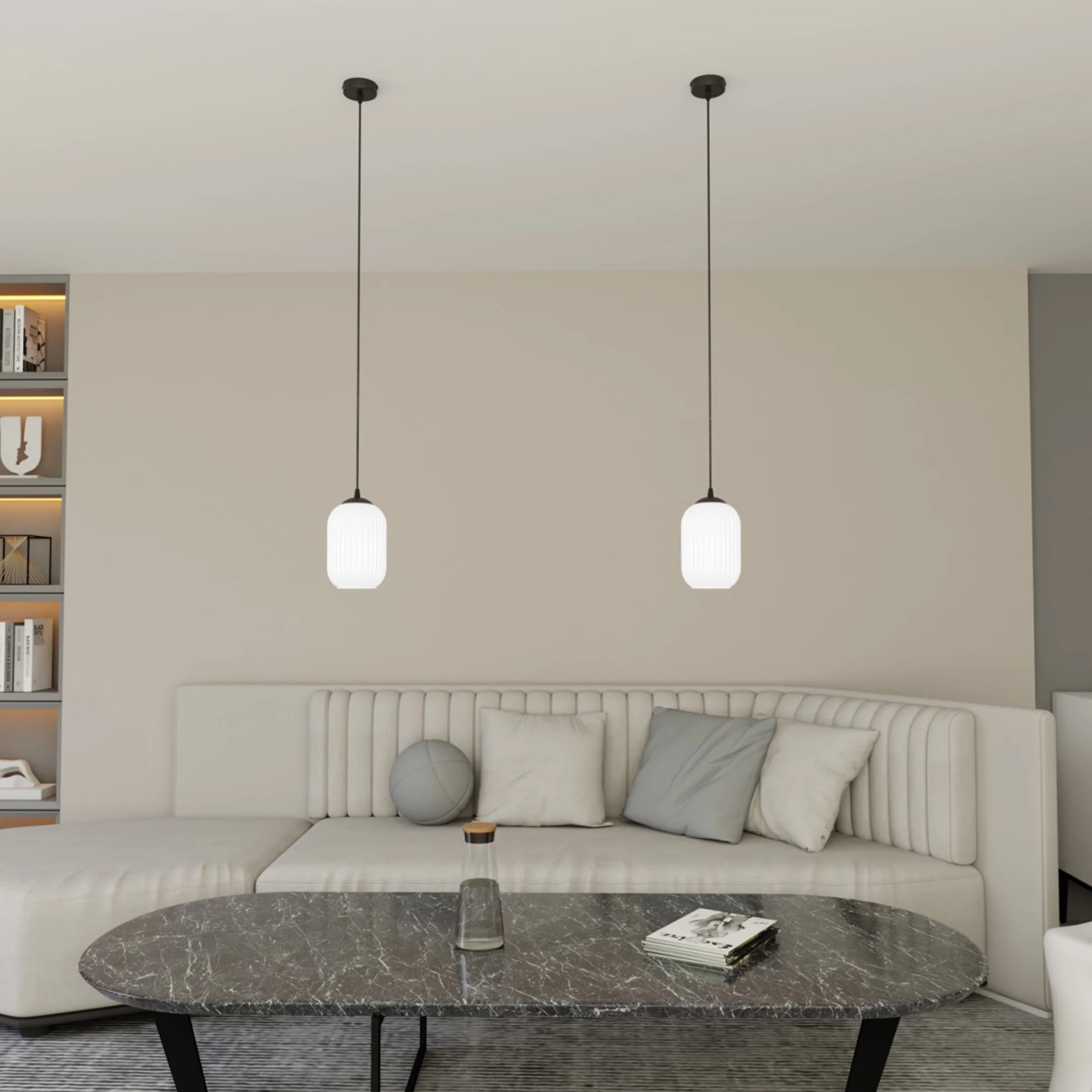 Lampa sufitowa Verdi II czarna - Image 2