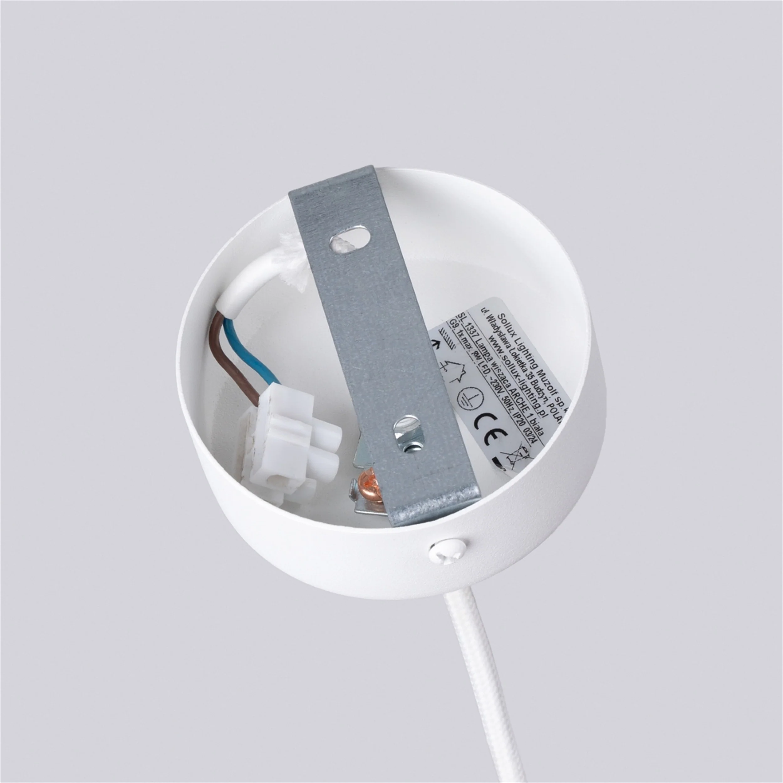 Lampa wisząca Arche x1 biała - Image 4