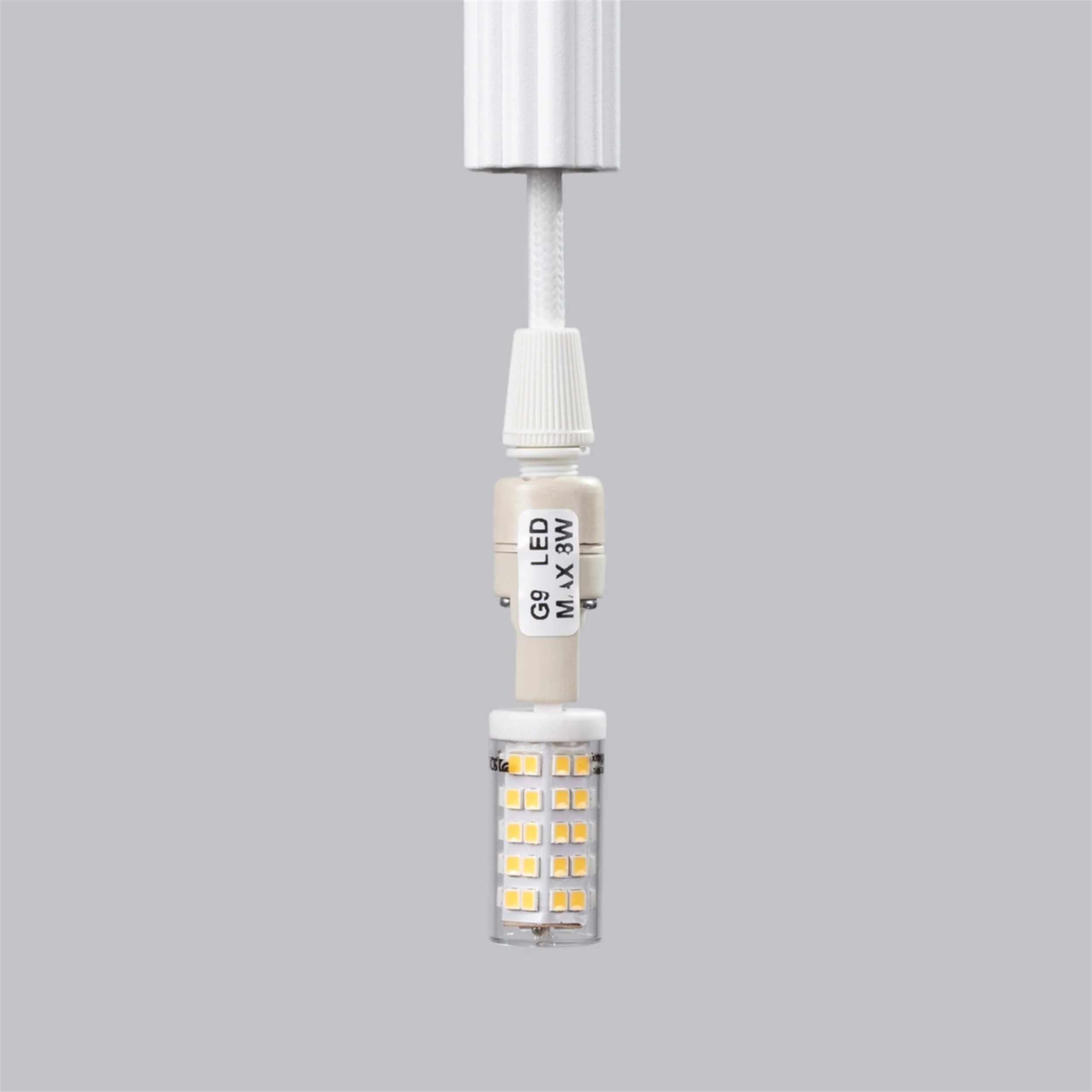 Lampa wisząca Arche x3 biała na okrągłej podsufitce - Image 10