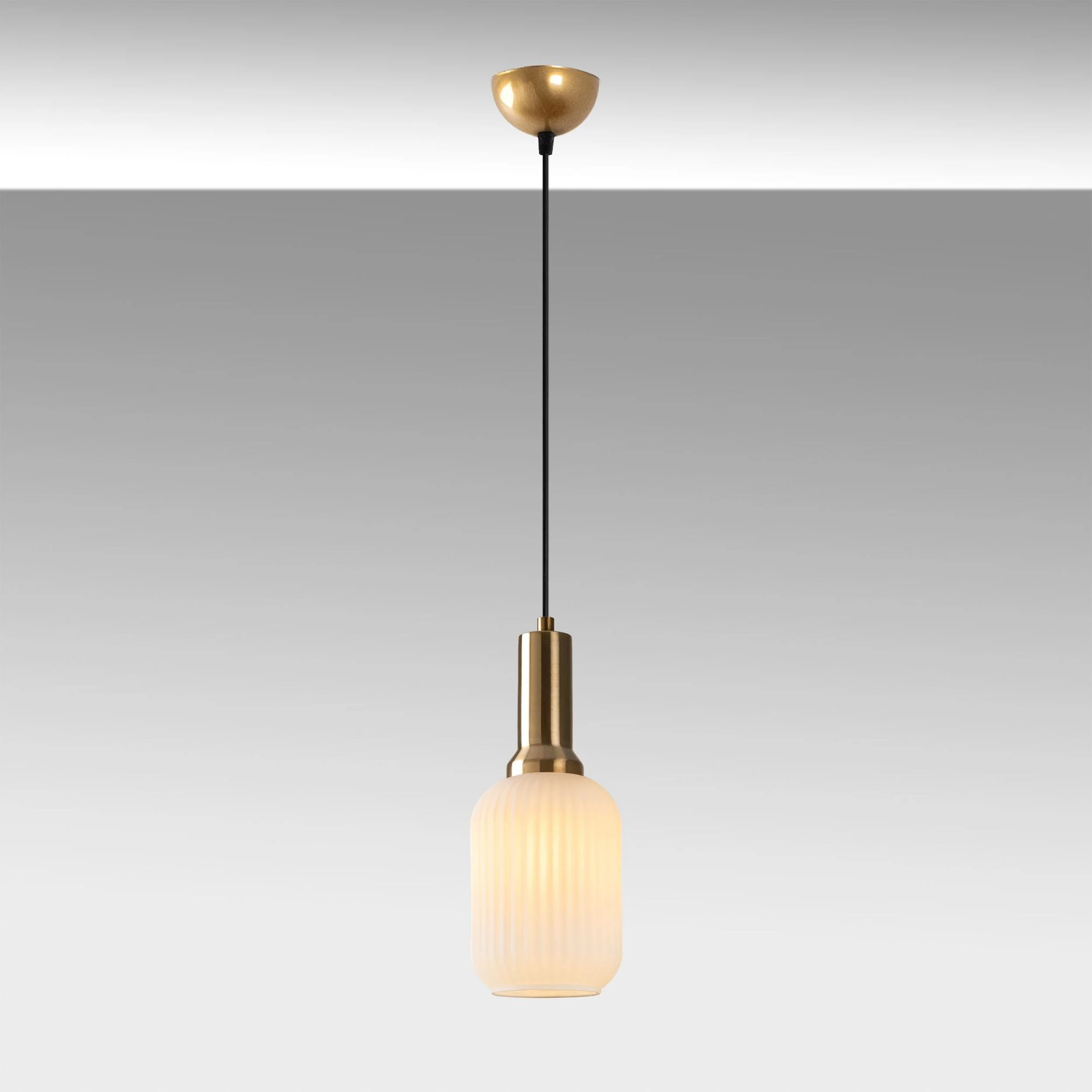 Lampa wisząca Asker 13 cm biało-złota - Image 6