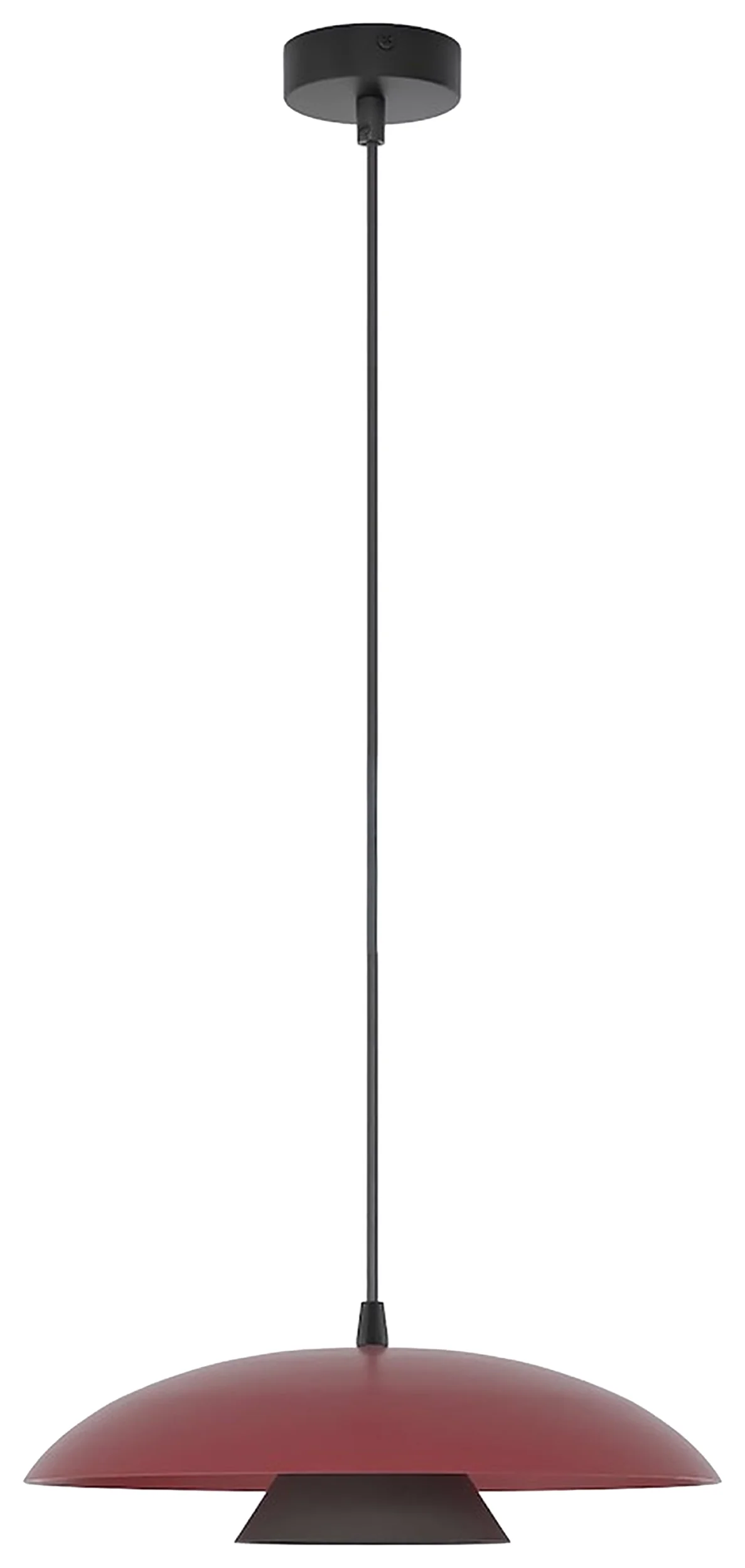 Lampa wisząca Babel burgundowa