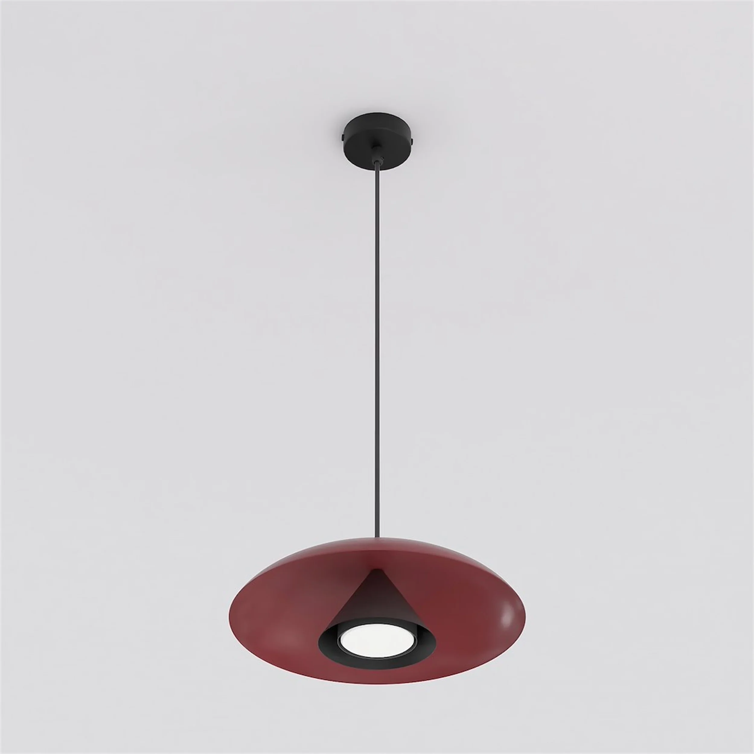 Lampa wisząca Babel burgundowa - Image 2