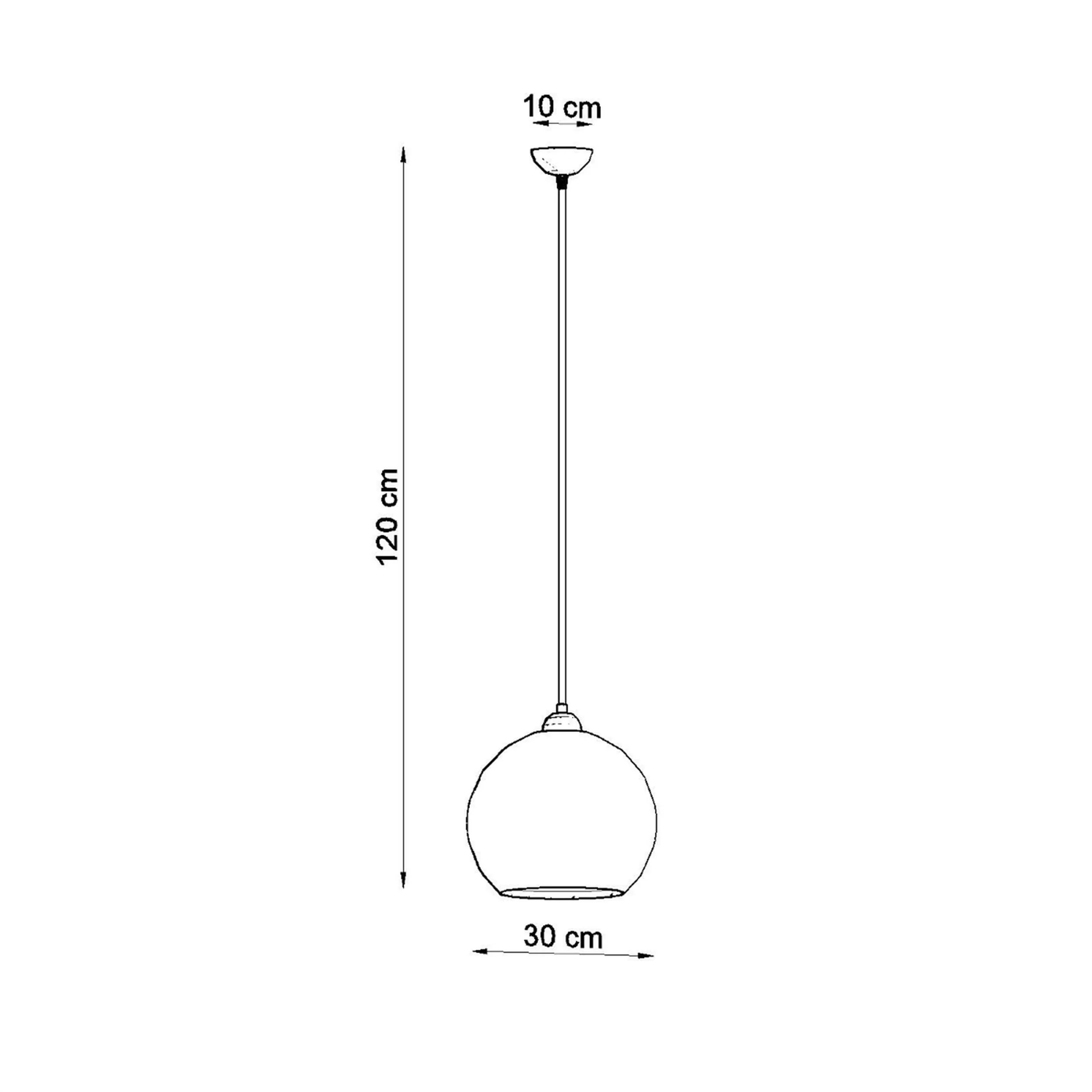 Lampa wisząca Ball żółta - Image 7