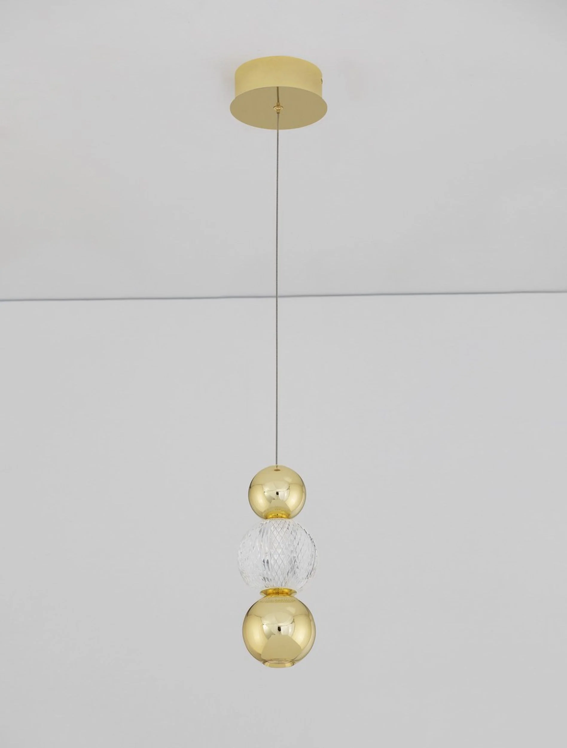 Lampa wisząca Beance II LED złota - Image 3