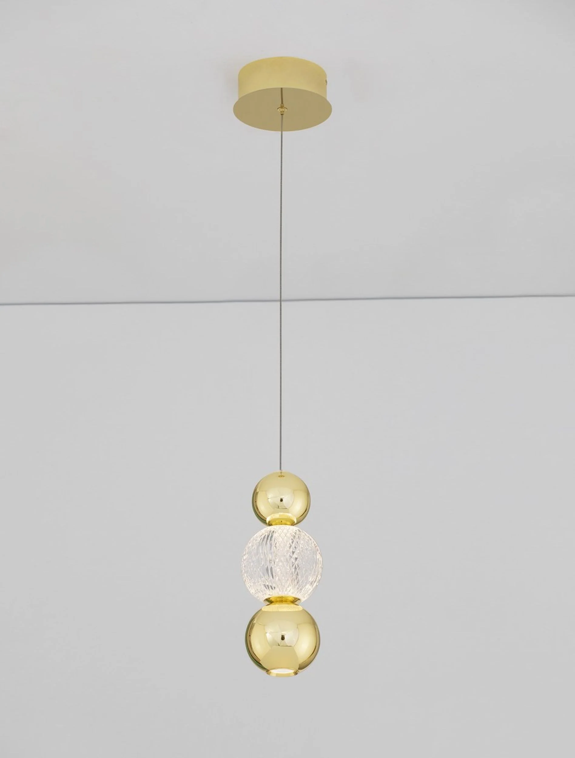 Lampa wisząca Beance II LED złota - Image 4