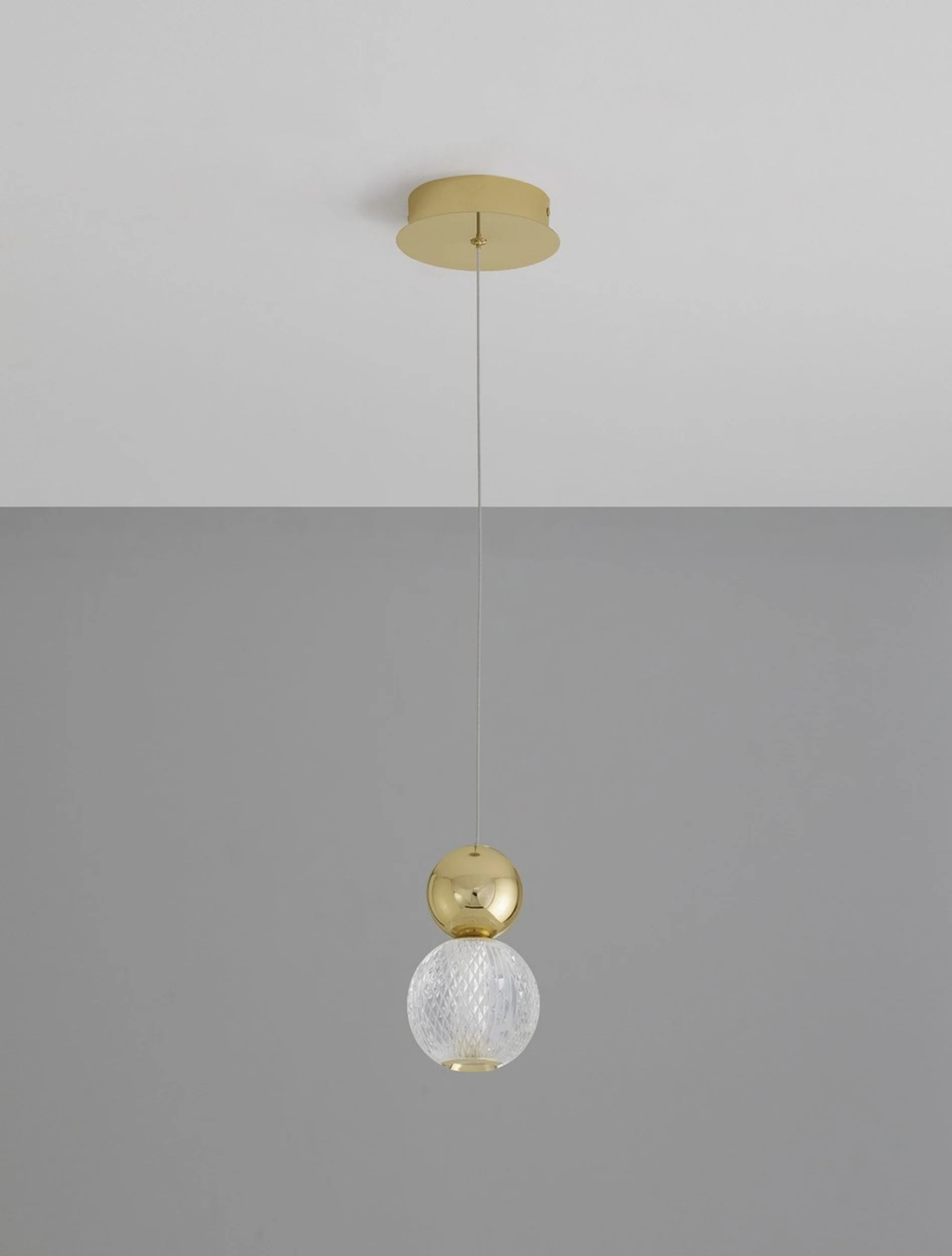 Lampa wisząca Beance LED złota - Image 2