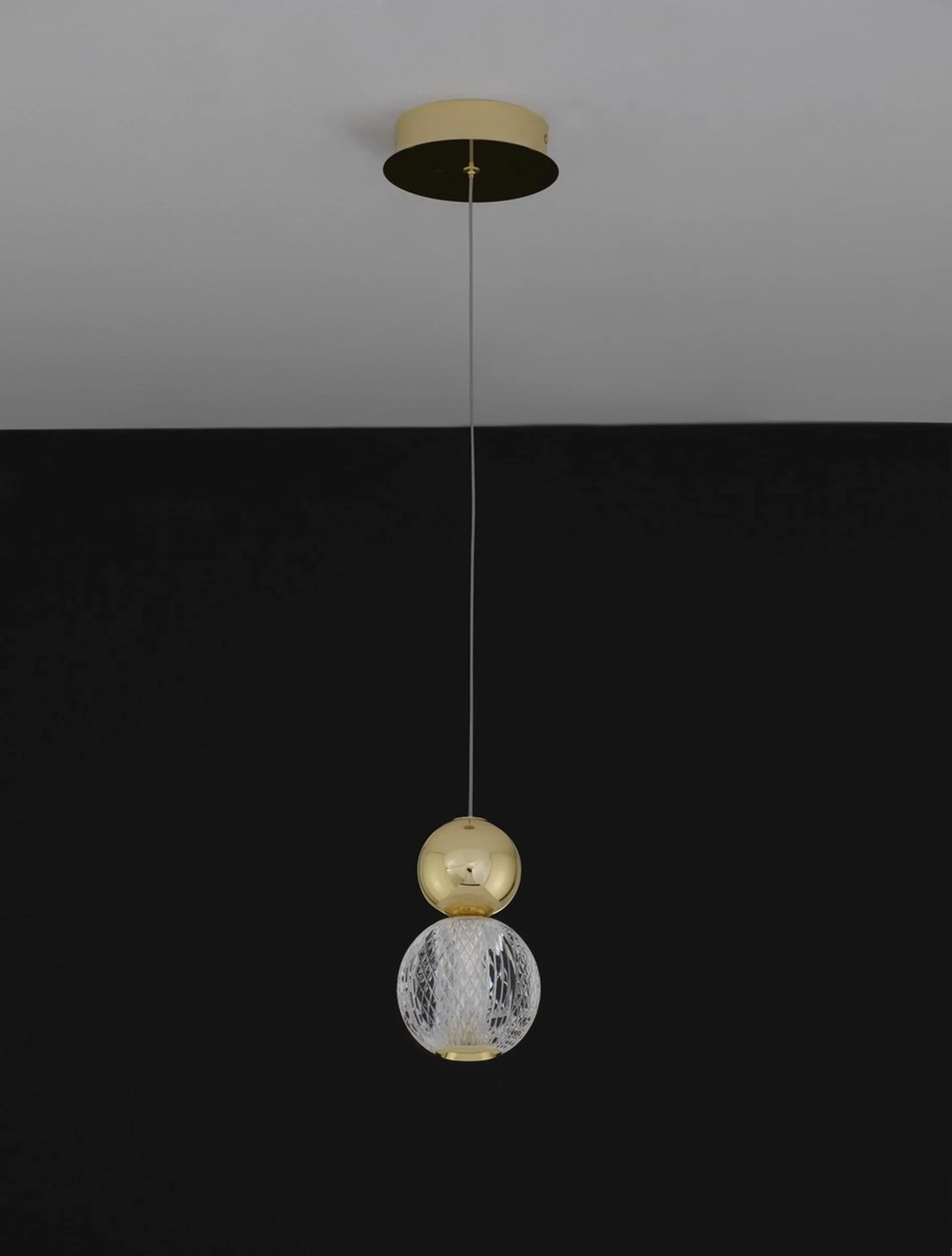 Lampa wisząca Beance LED złota - Image 3