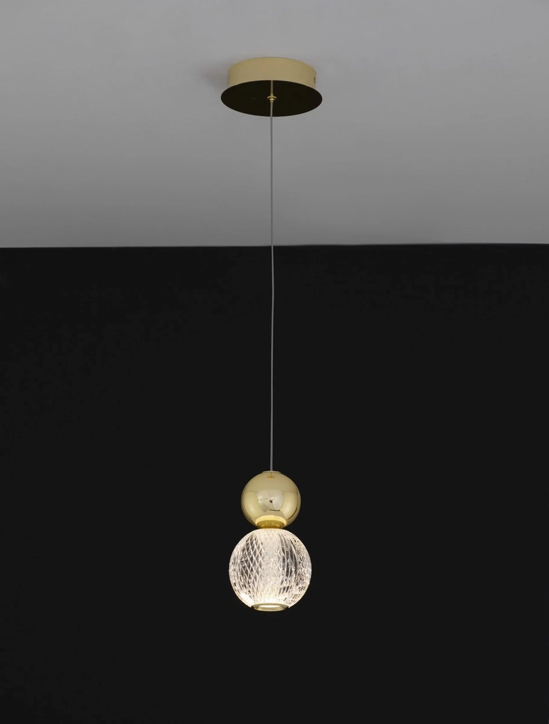 Lampa wisząca Beance LED złota - Image 4