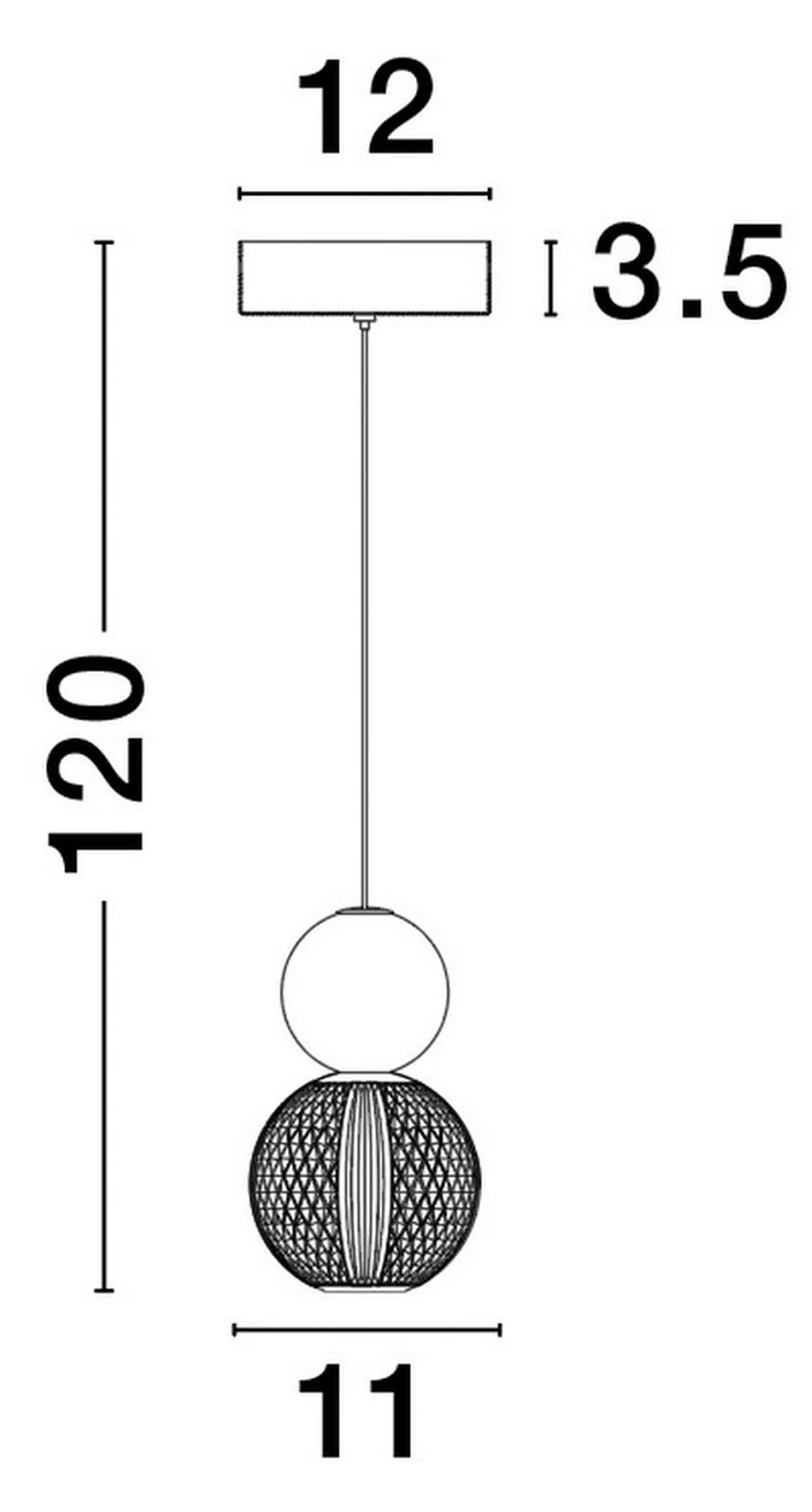 Lampa wisząca Beance LED złota - Image 5