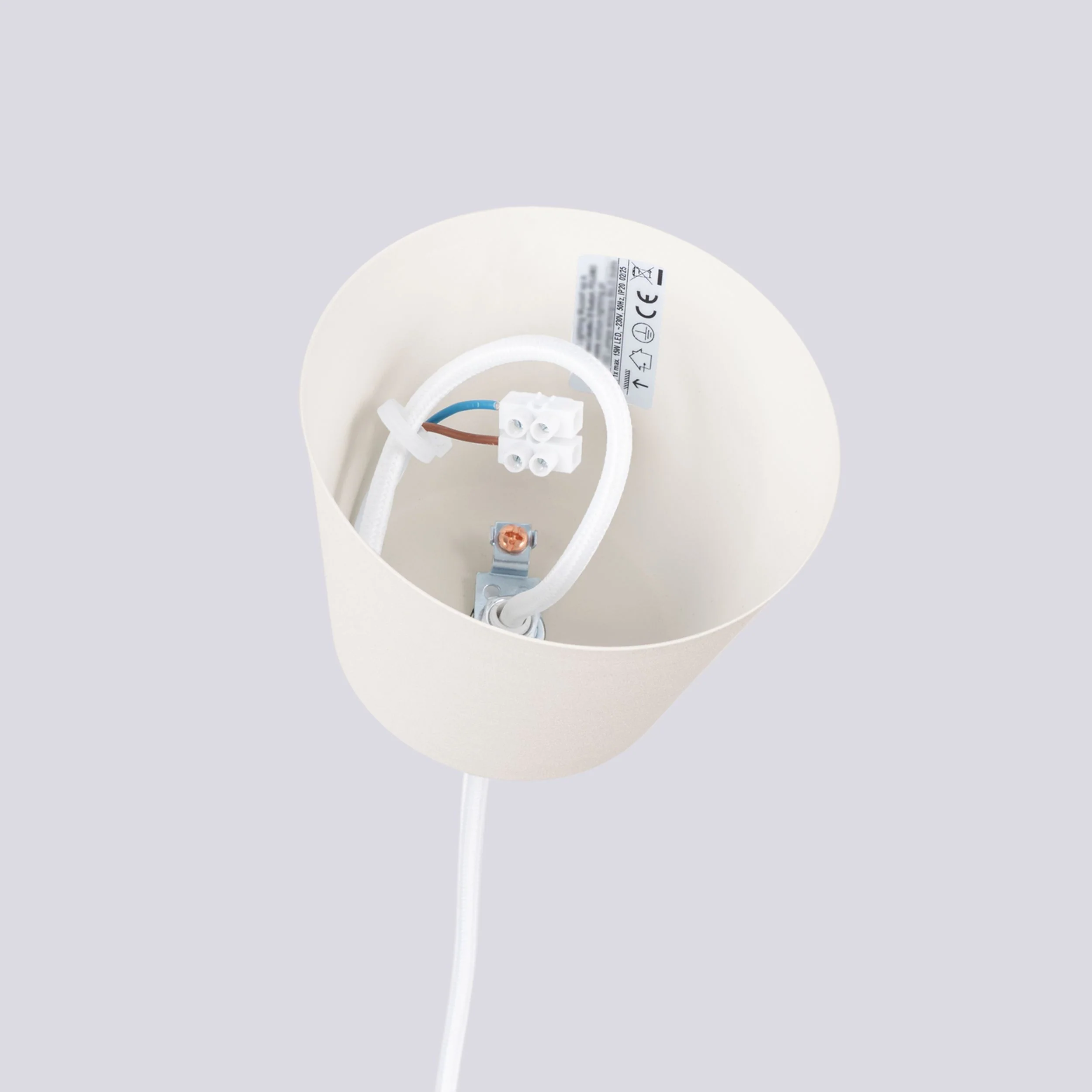Lampa wisząca Bilo beżowa - Image 13