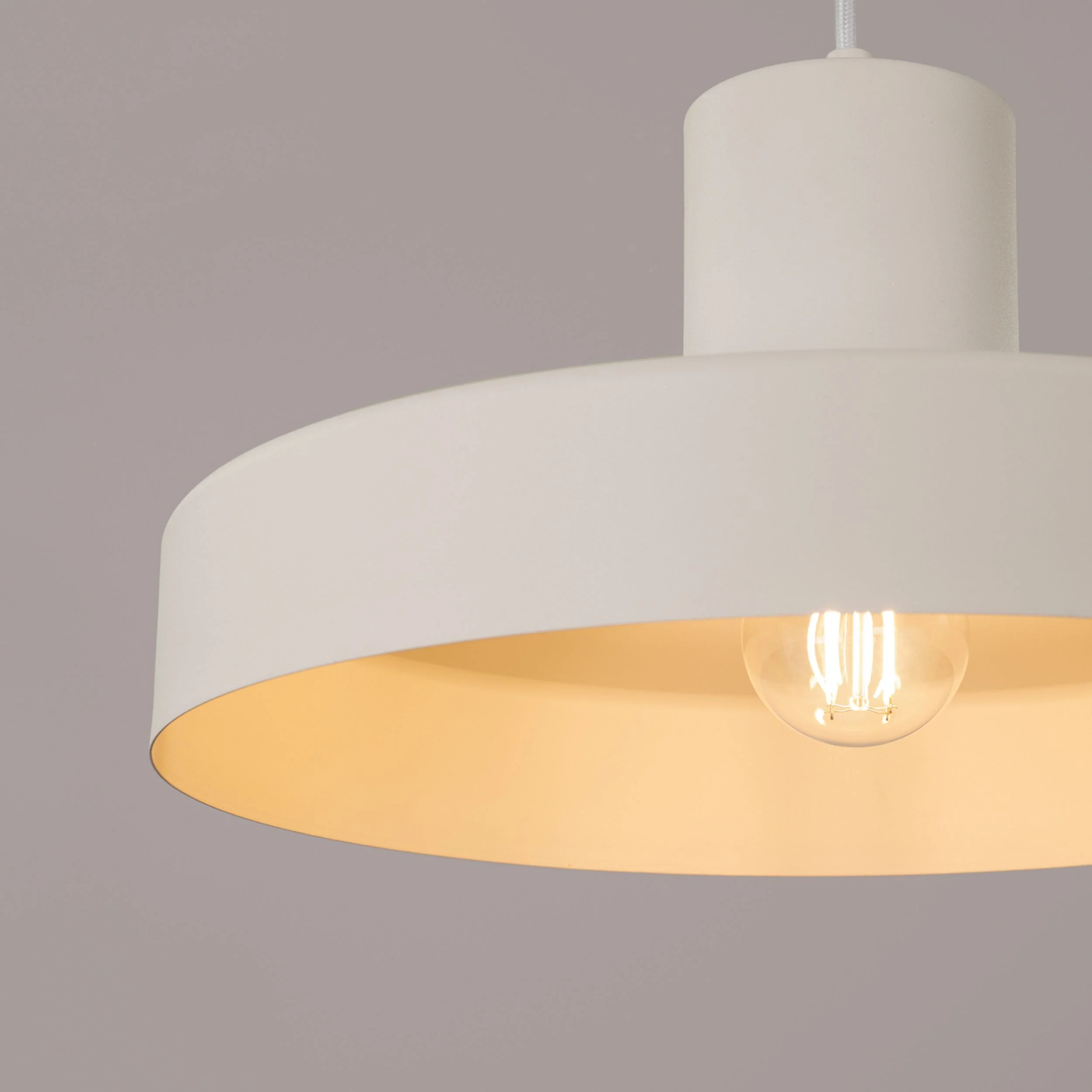 Lampa wisząca Bilo beżowa - Image 8