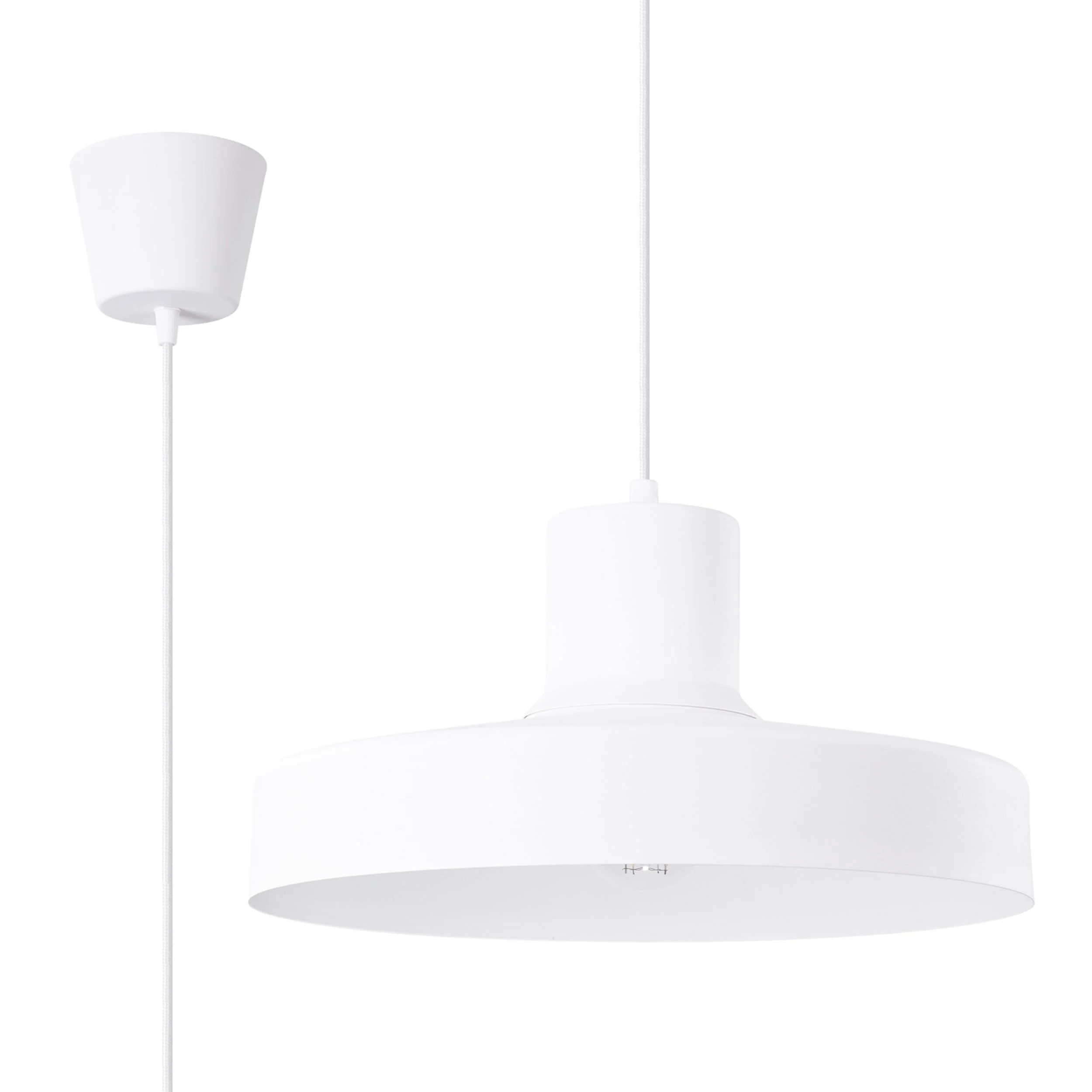 Lampa wisząca Bilo biała - Image 5