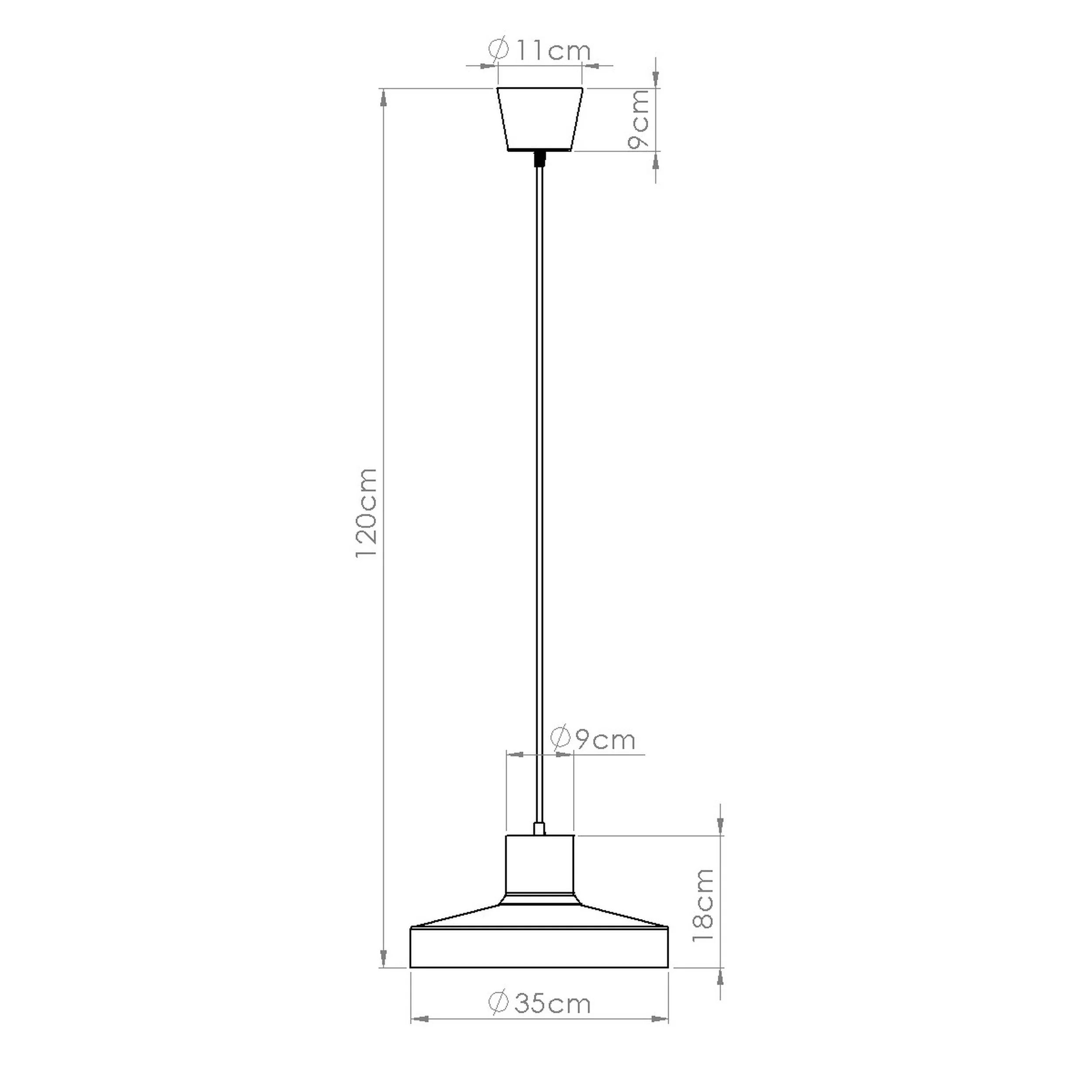 Lampa wisząca Bilo czarna - Image 14
