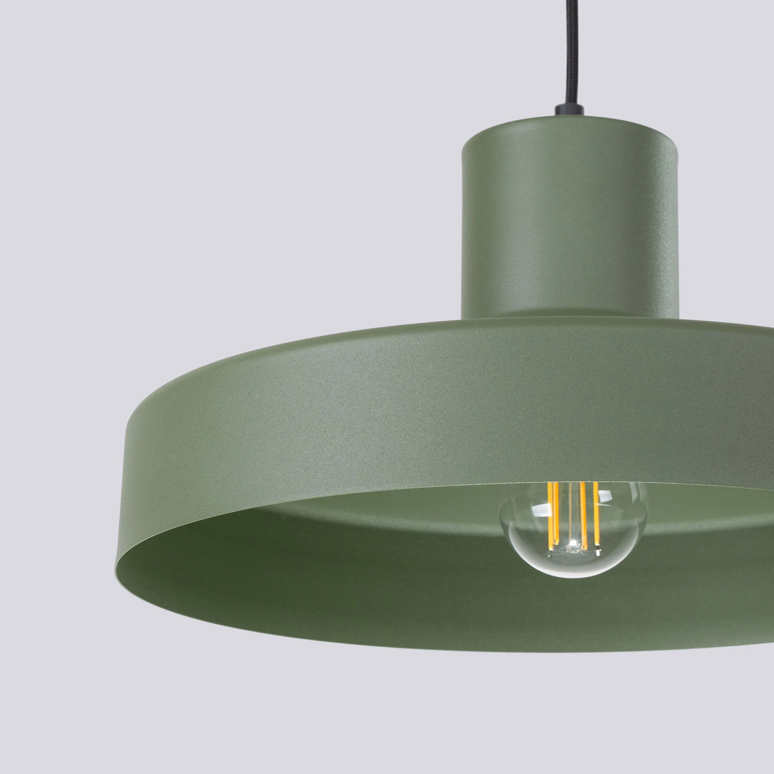 Lampa wisząca Bilo zielona oliwka - Image 10