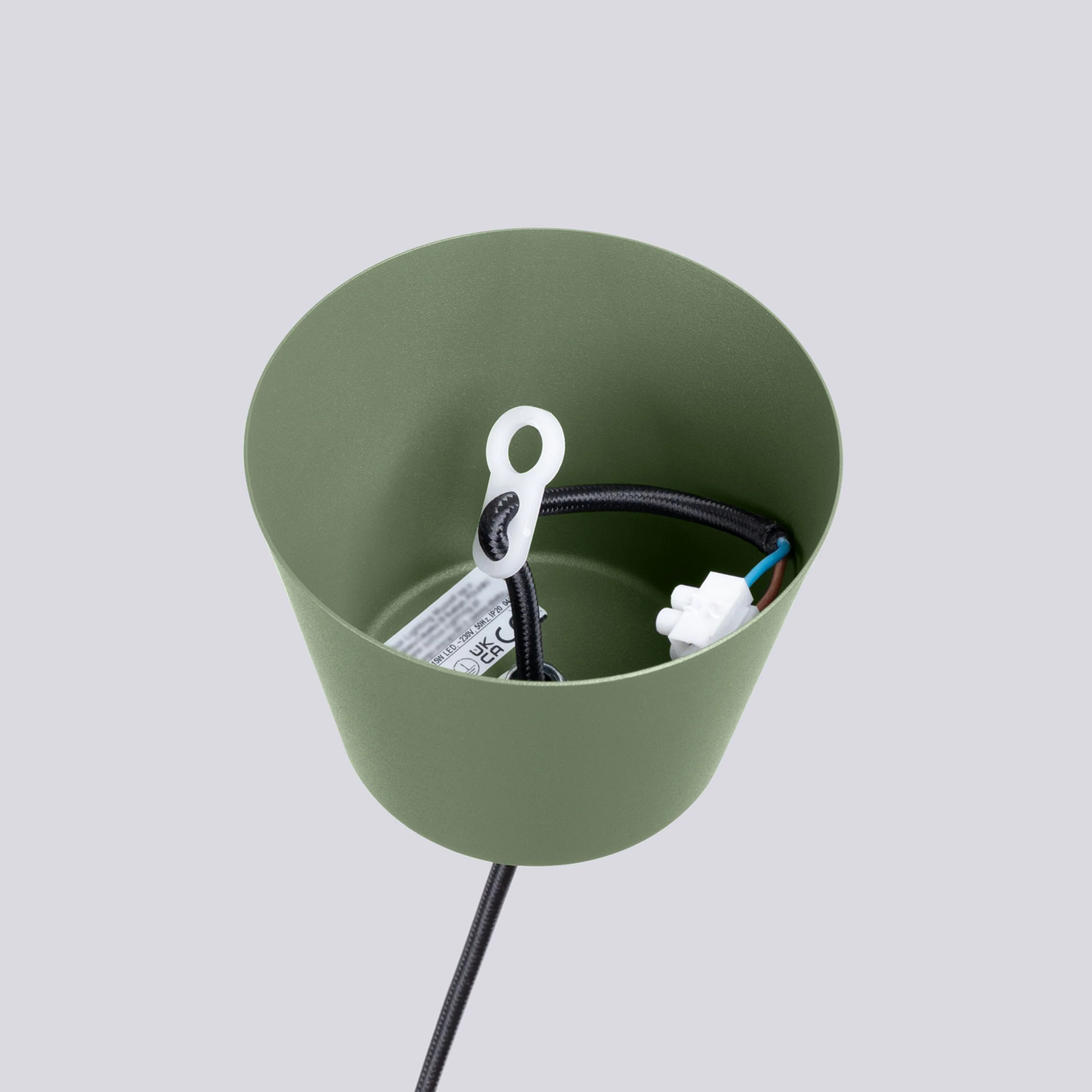 Lampa wisząca Bilo zielona oliwka - Image 13