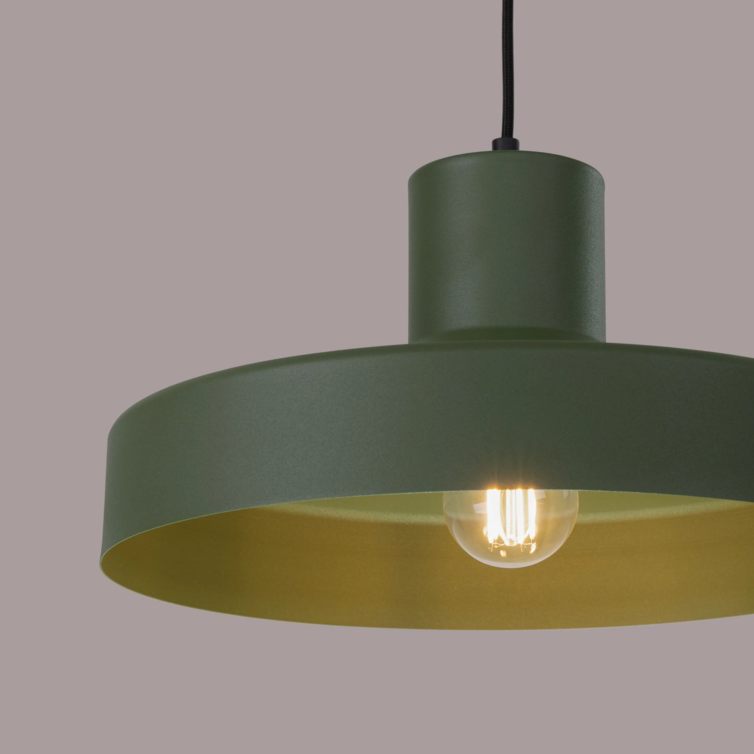 Lampa wisząca Bilo zielona oliwka - Image 8