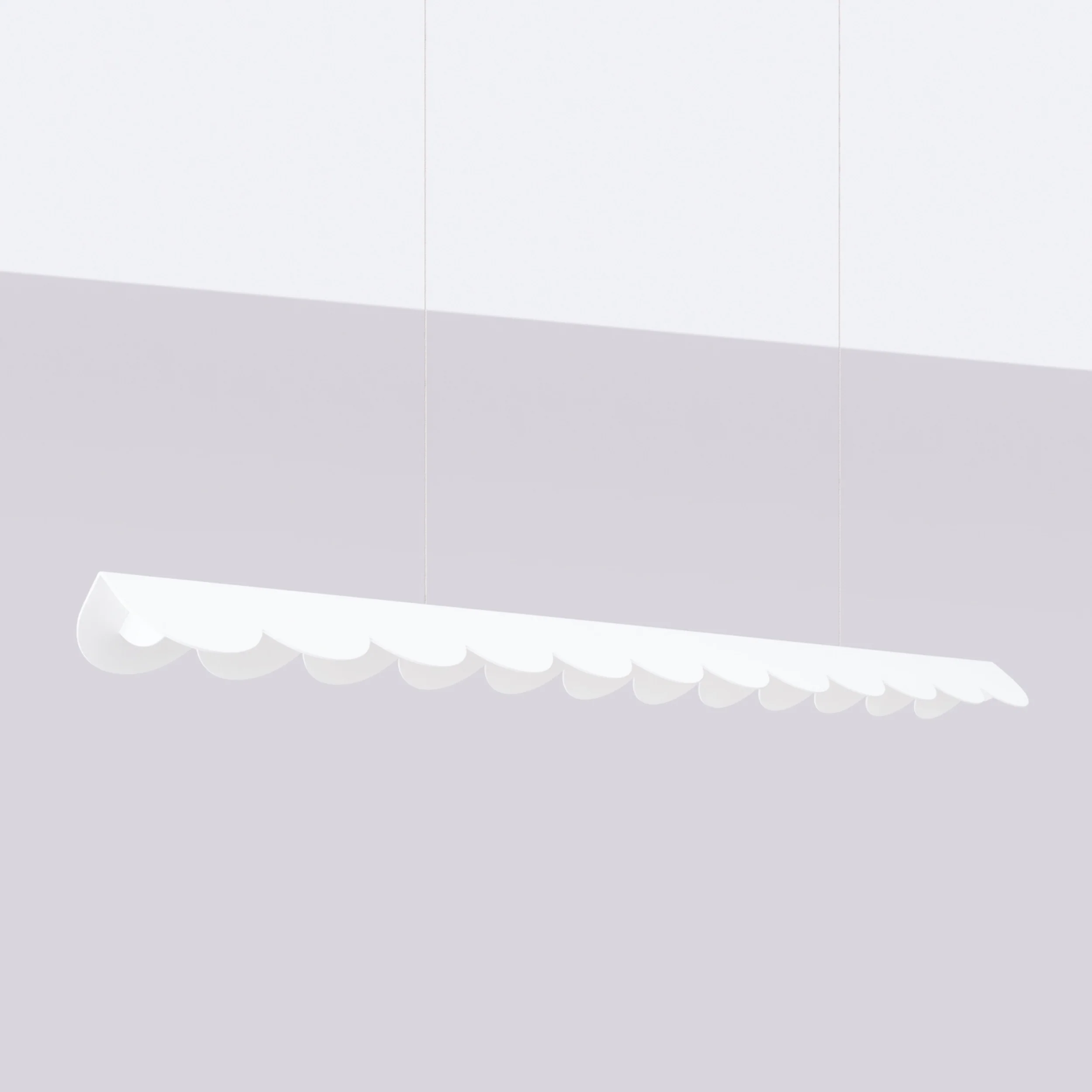 Lampa wisząca Biscuit biała LED barwa ciepła - Image 5
