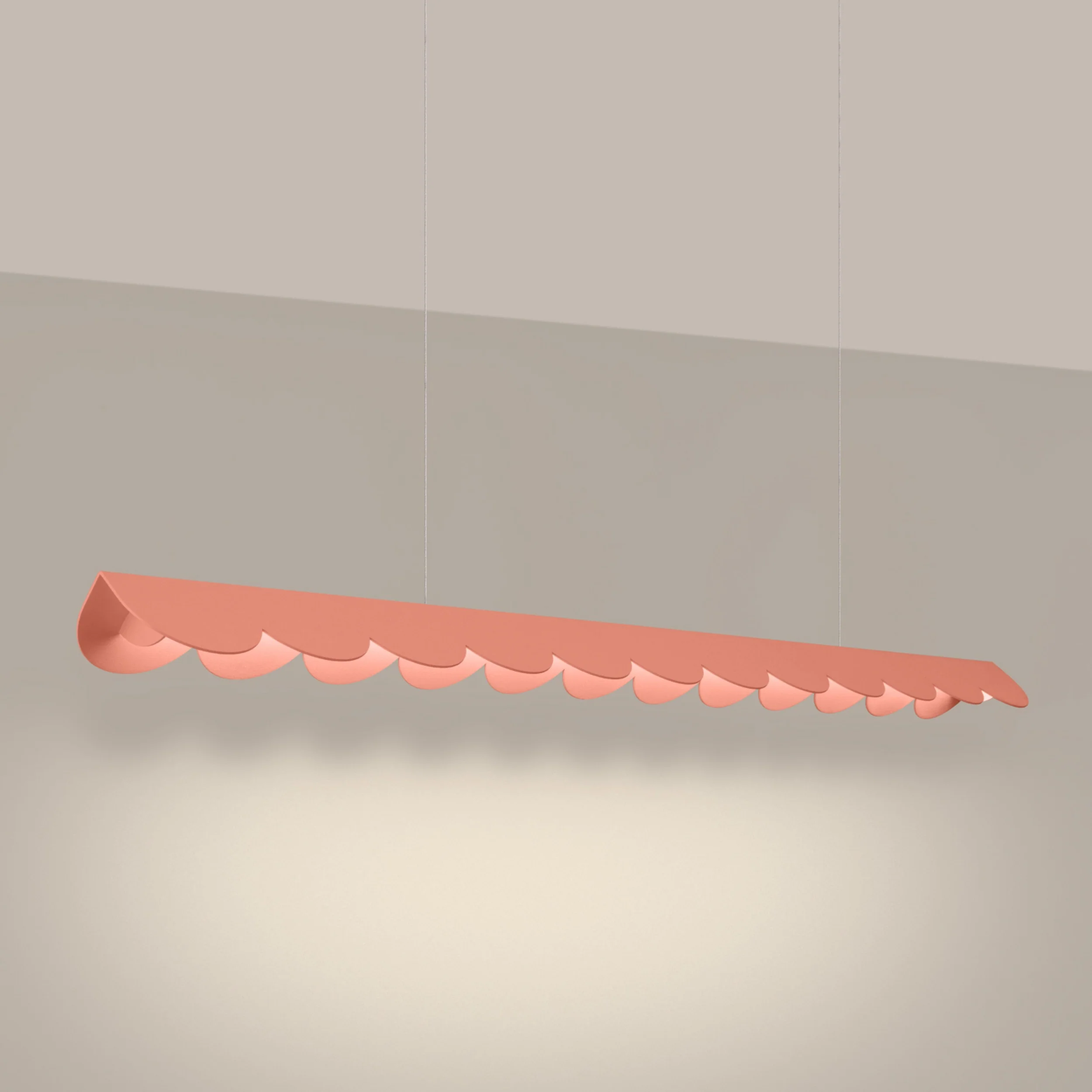 Lampa wisząca Biscuit brzoskwiniowy LED barwa ciepła - Image 3