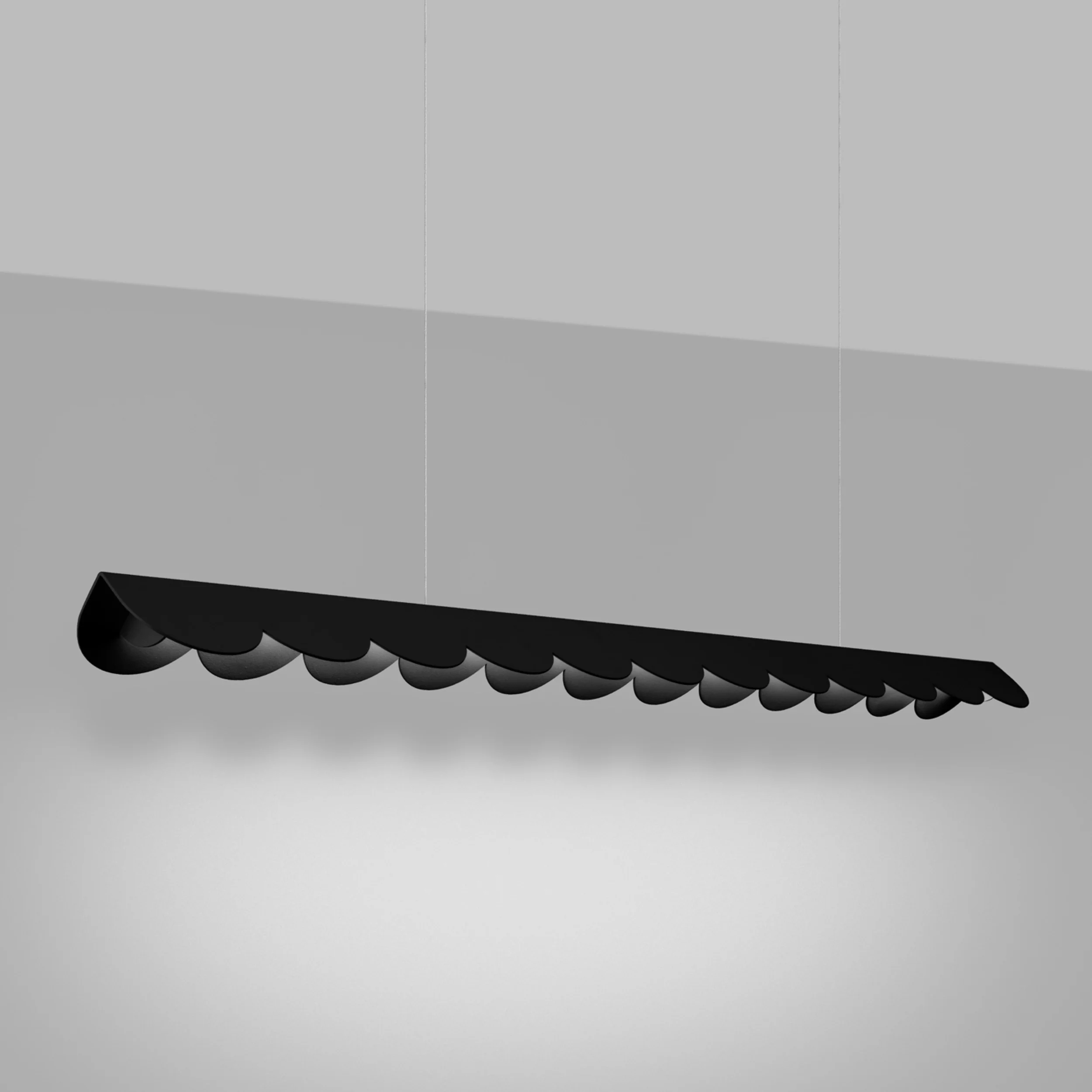 Lampa wisząca Biscuit czarna LED barwa neutralna - Image 3