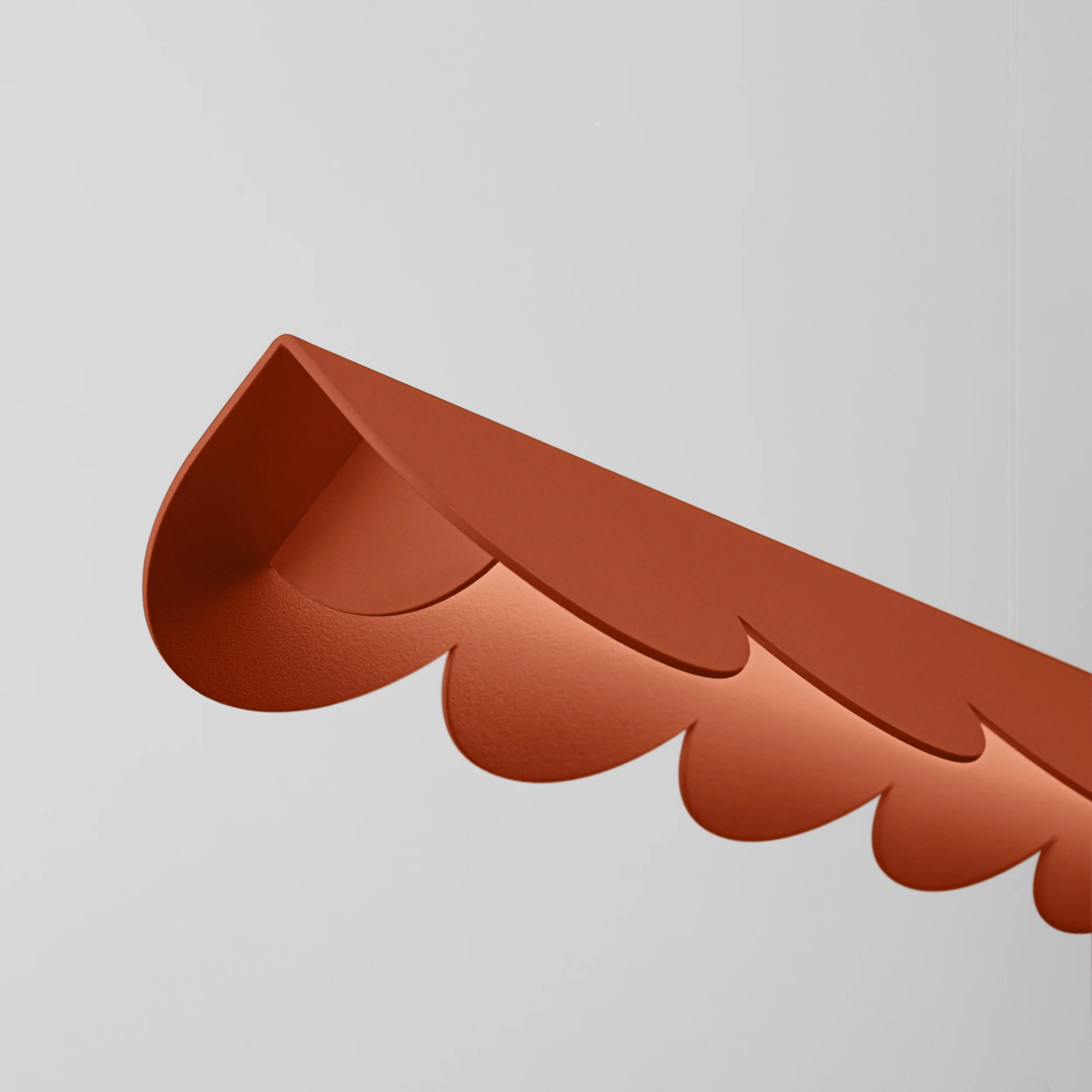 Lampa wisząca Biscuit ochra czerwona LED barwa neutralna - Image 4