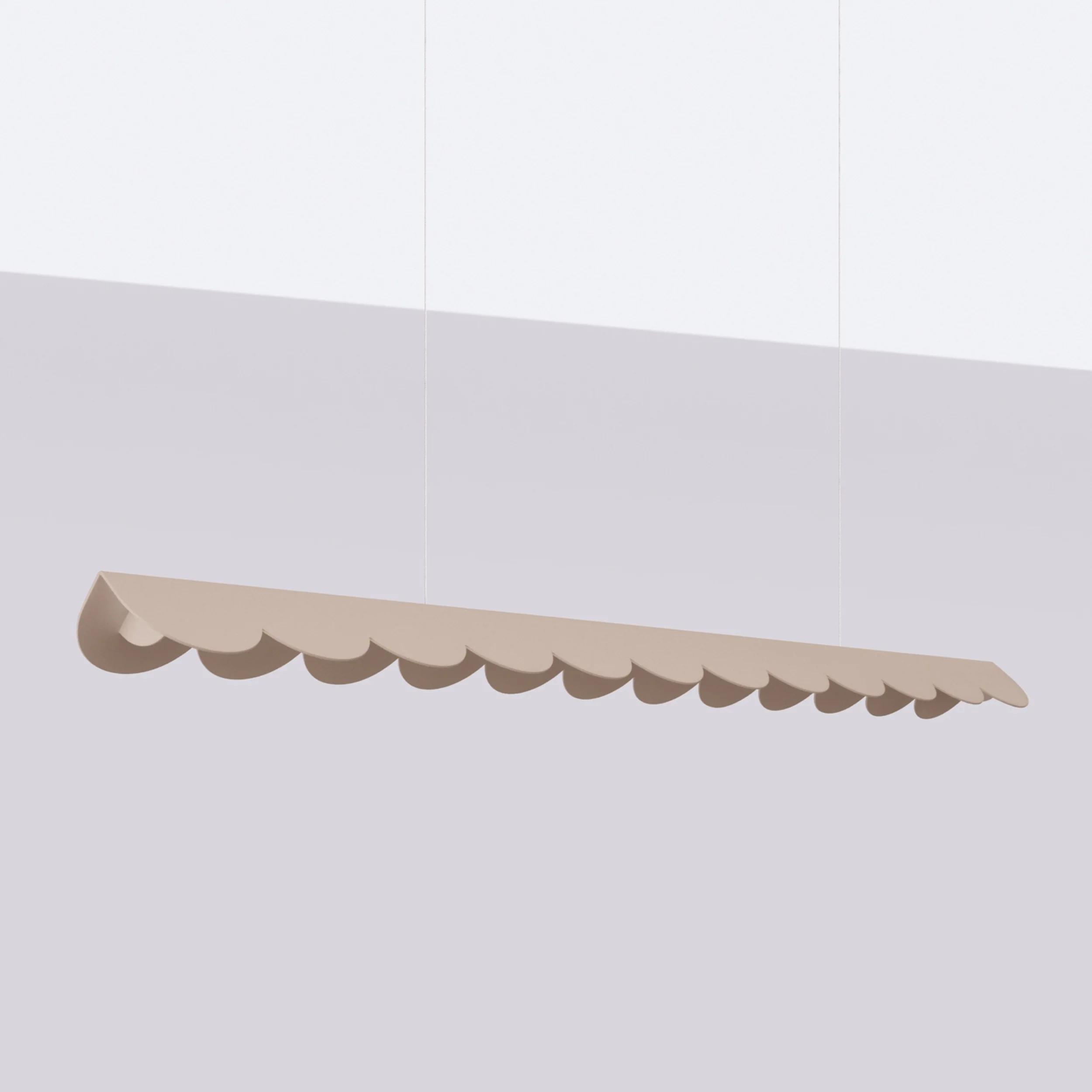 Lampa wisząca Biscuit taupe LED barwa ciepła - Image 2